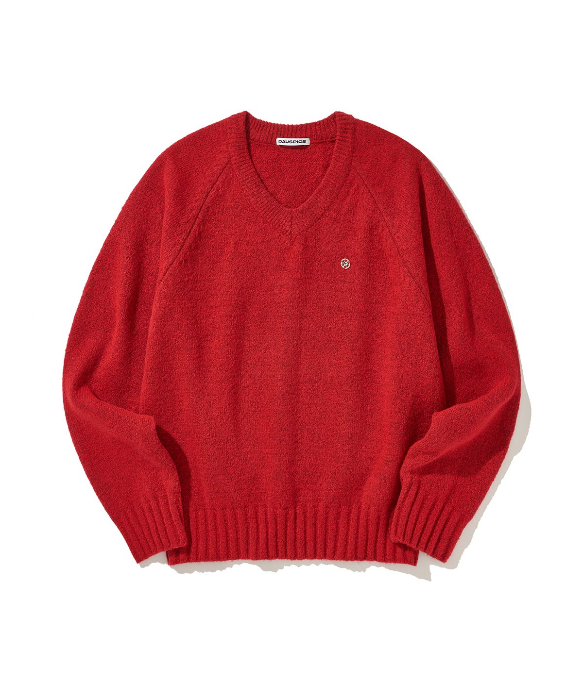 디오스피스(DAUSPICE) (DUC) Raglan Knit Red