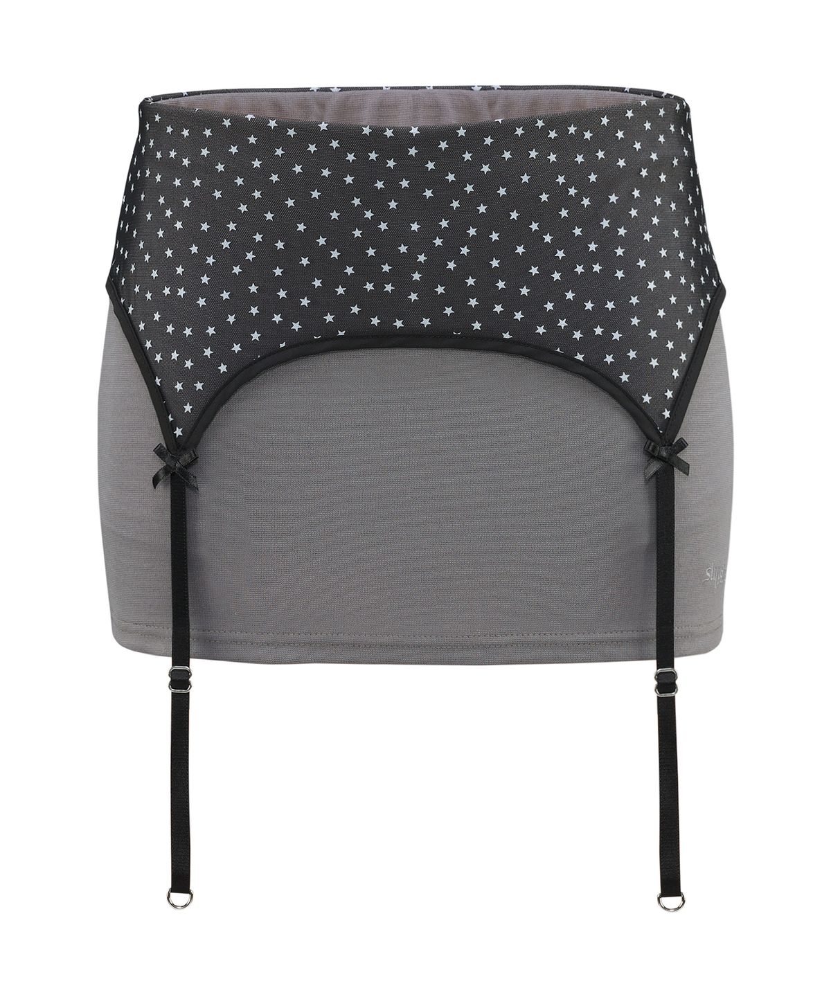 슬리시스(SLYISIS) Garter Detail Low Rise Skirt (Black)