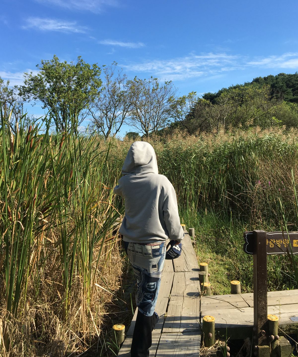 아모우(AMOU) 1982 Vintage Uniform hoodie zip up gray