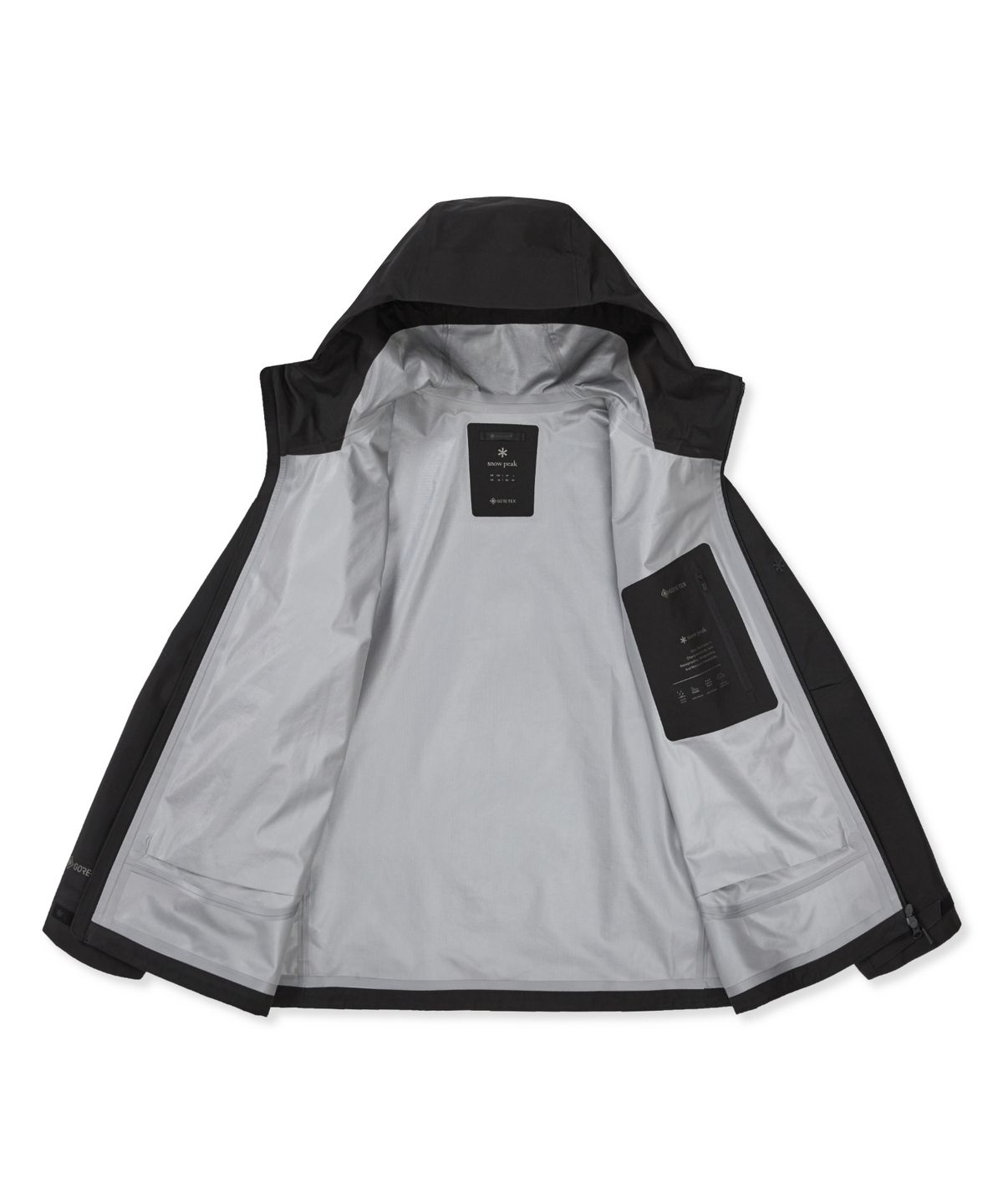 스노우피크 어패럴(SNOWPEAK APPAREL) 드라이피크 고어텍스 방수 자켓 (S25FMPJK02) Black