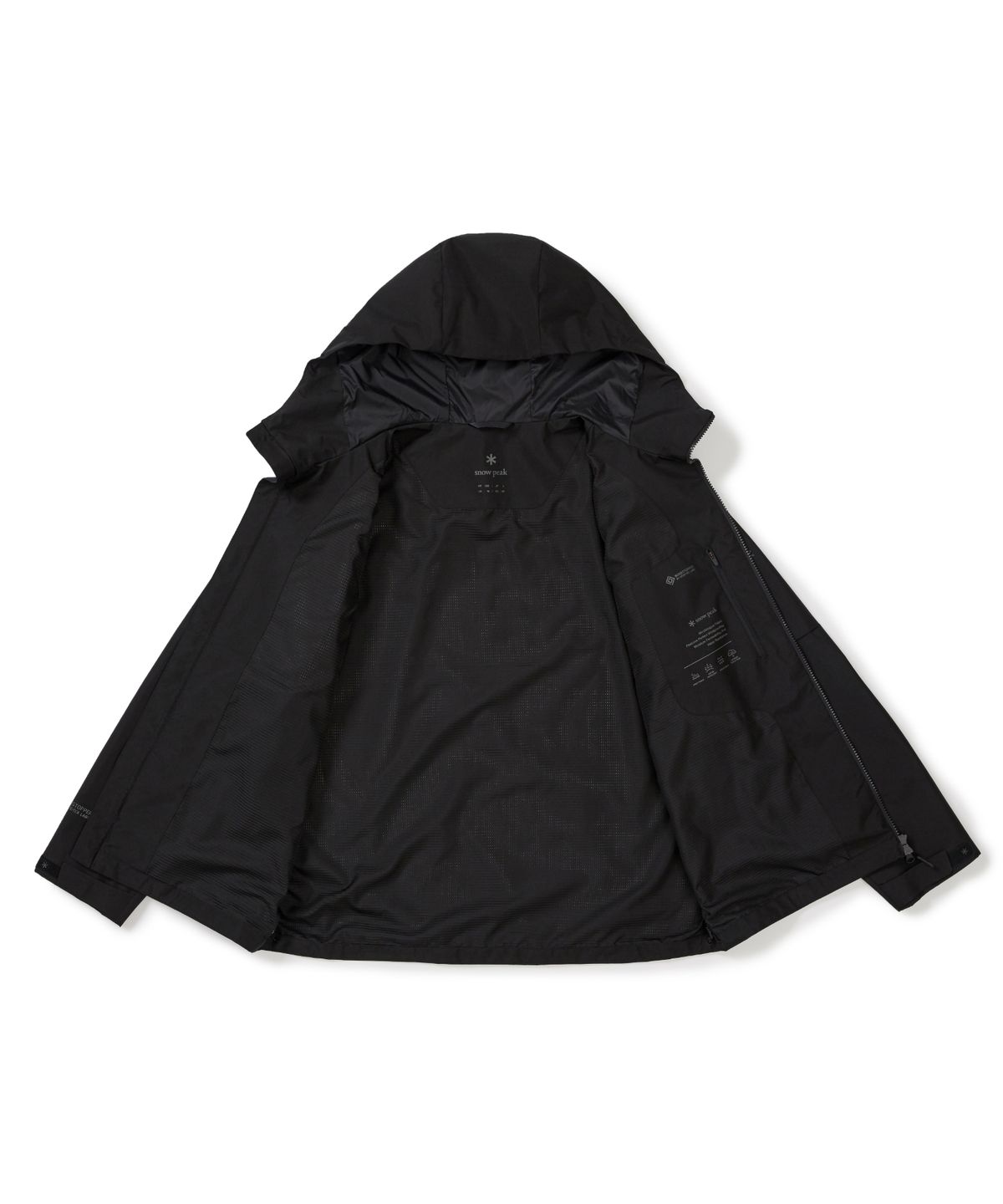 스노우피크 어패럴(SNOWPEAK APPAREL) 드라이피크 윈드스토퍼 자켓 (S25FMPJK04) Black