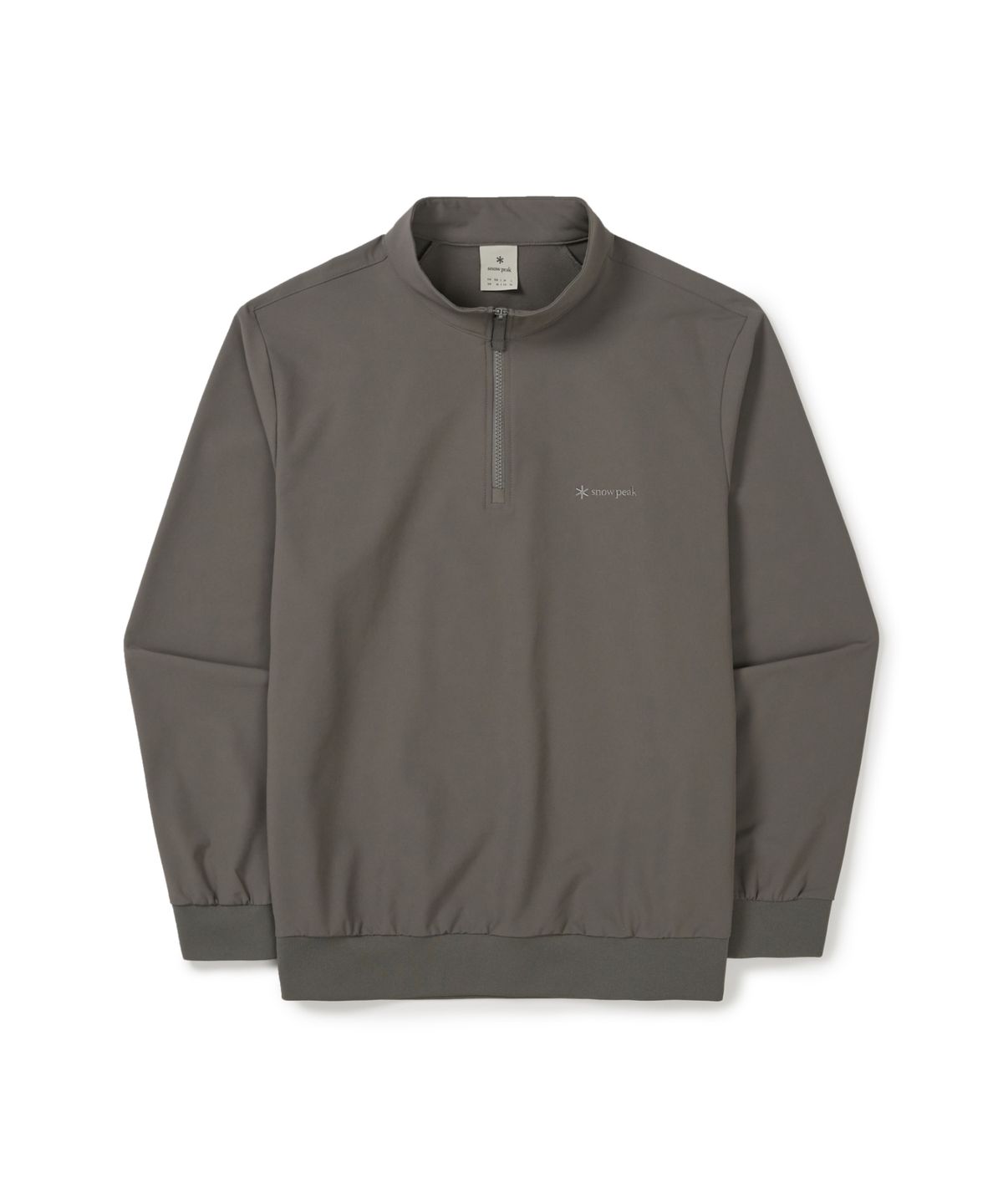 스노우피크 어패럴(SNOWPEAK APPAREL) 라고 반집업 맨투맨 (S25FMTZT32) Dark Khaki