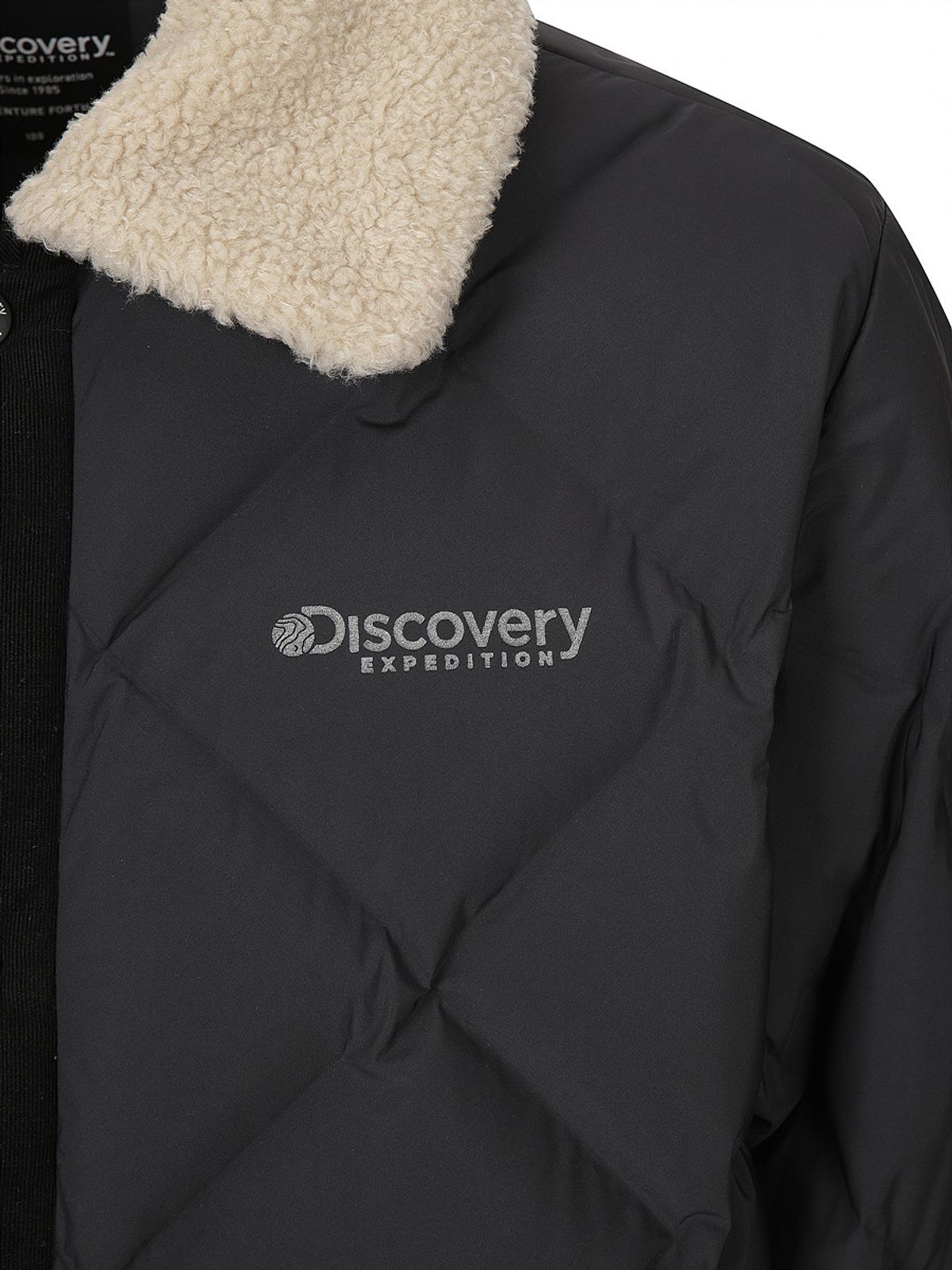 디스커버리 익스페디션(DISCOVERY EXPEDITION) 남성 디하스 카라넥 튜브 다운 미드패딩 (BLACK)