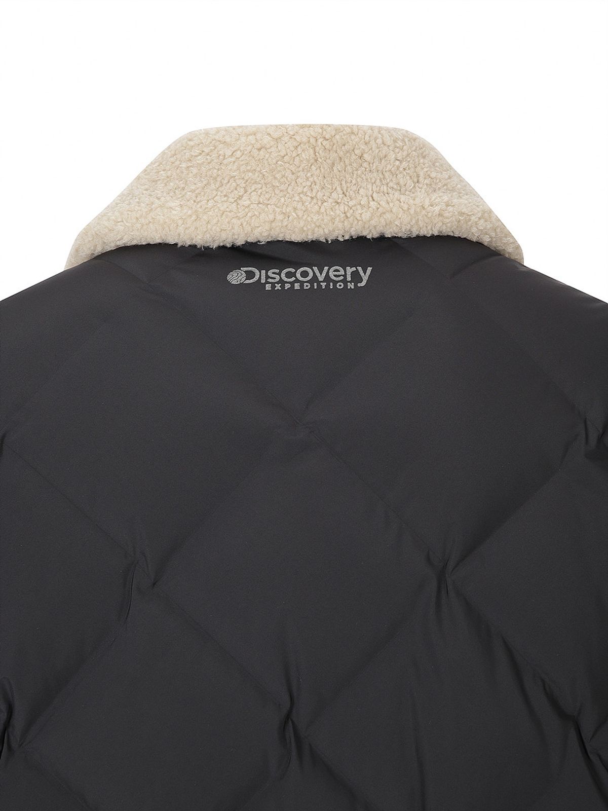 디스커버리 익스페디션(DISCOVERY EXPEDITION) 남성 디하스 카라넥 튜브 다운 미드패딩 (BLACK)