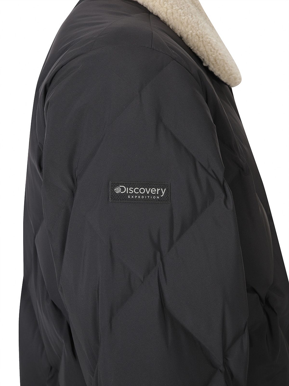 디스커버리 익스페디션(DISCOVERY EXPEDITION) 남성 디하스 카라넥 튜브 다운 미드패딩 (BLACK)