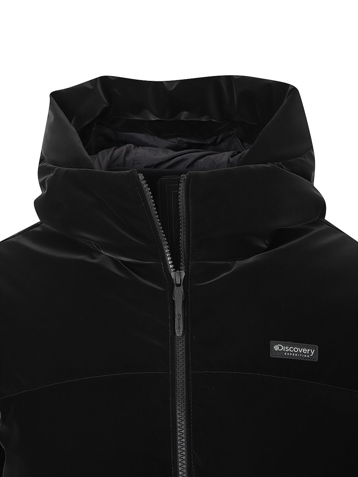 디스커버리 익스페디션(DISCOVERY EXPEDITION) 여성 뉴 올리아 글로우 다운 숏패딩 (BLACK)