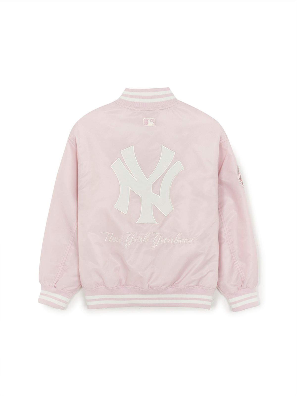 엠엘비 키즈(MLB KIDS) 스트릿 바시티 패딩점퍼 NY (Mg.Pink)