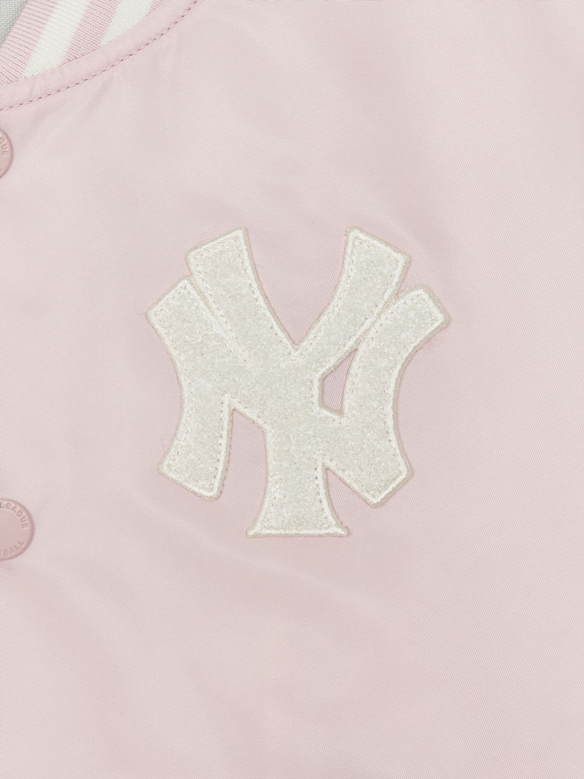 엠엘비 키즈(MLB KIDS) 스트릿 바시티 패딩점퍼 NY (Mg.Pink)