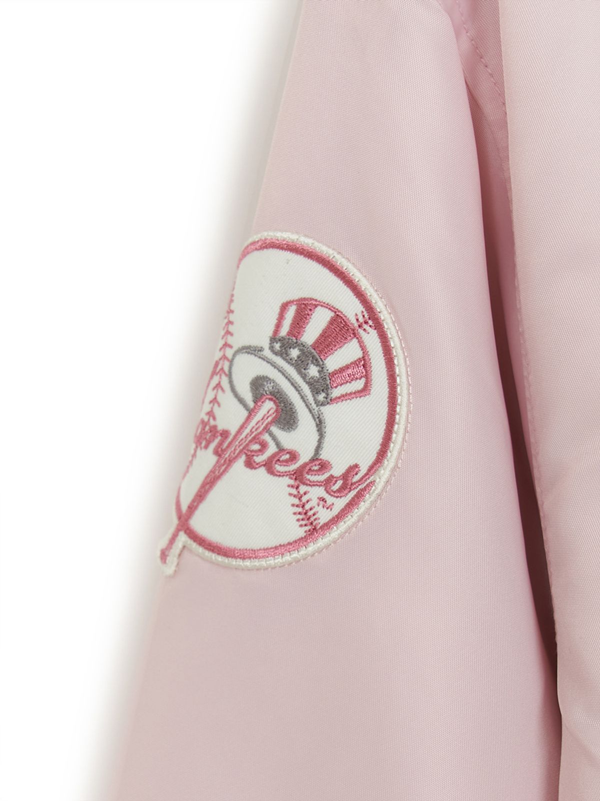 엠엘비 키즈(MLB KIDS) 스트릿 바시티 패딩점퍼 NY (Mg.Pink)