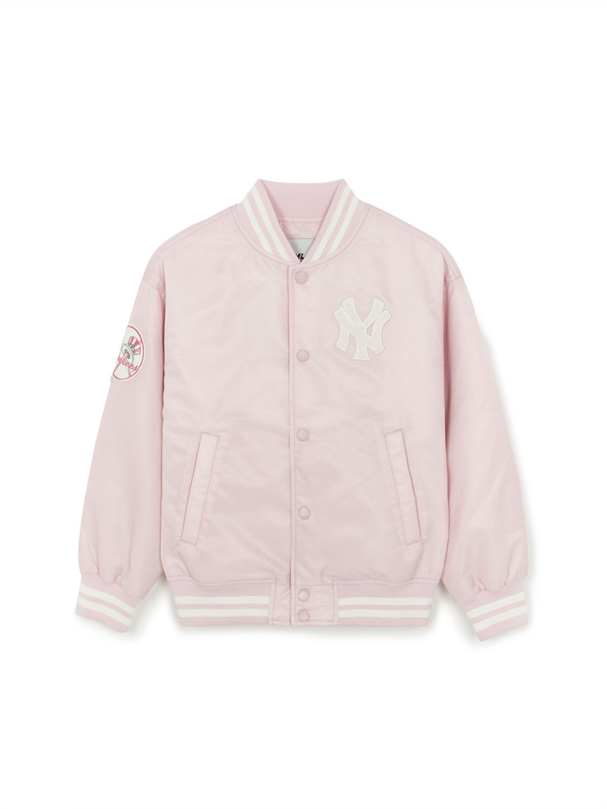 엠엘비 키즈(MLB KIDS) 스트릿 바시티 패딩점퍼 NY (Mg.Pink)
