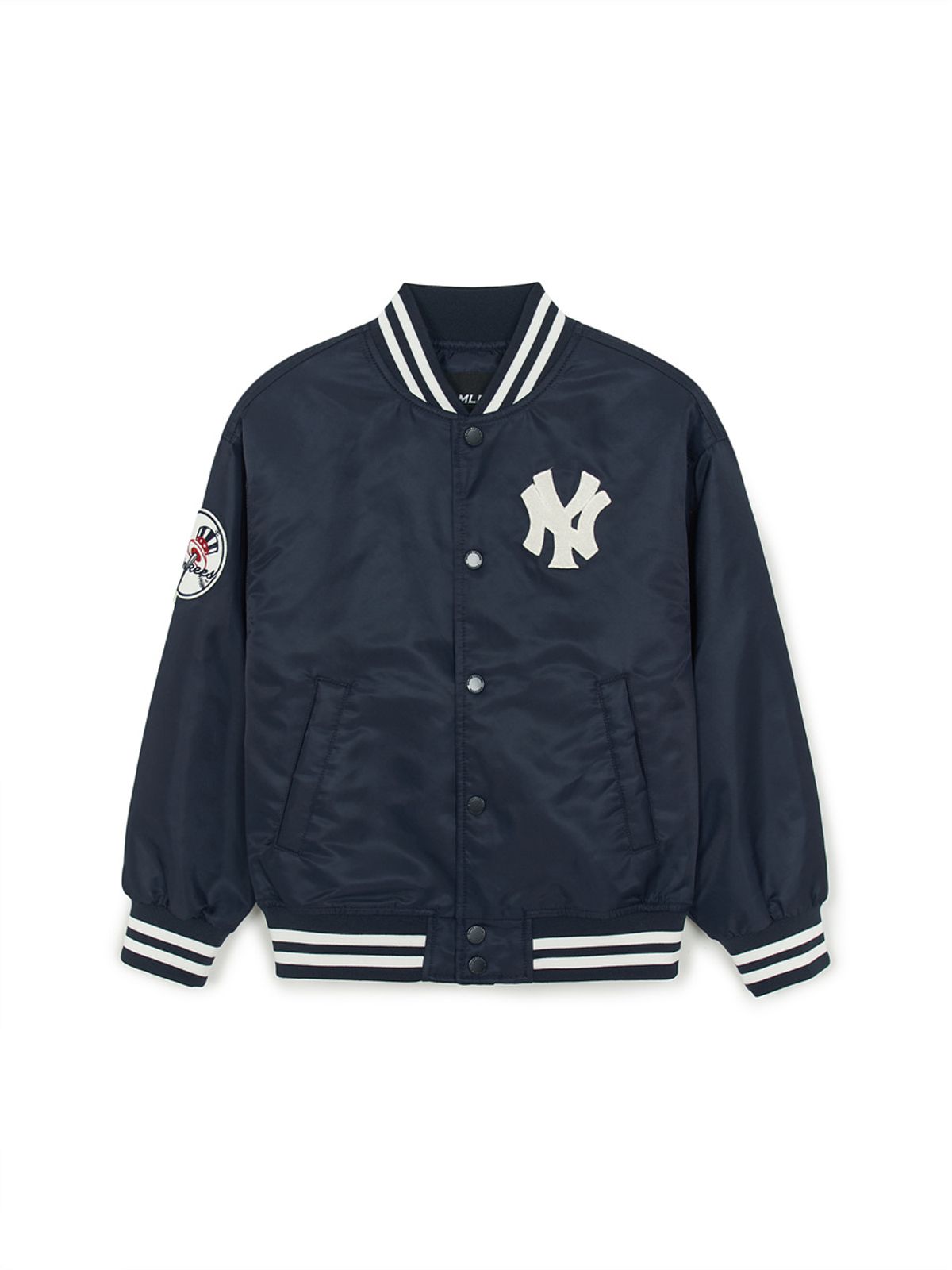 엠엘비 키즈(MLB KIDS) 스트릿 바시티 패딩점퍼 NY (D.Navy)