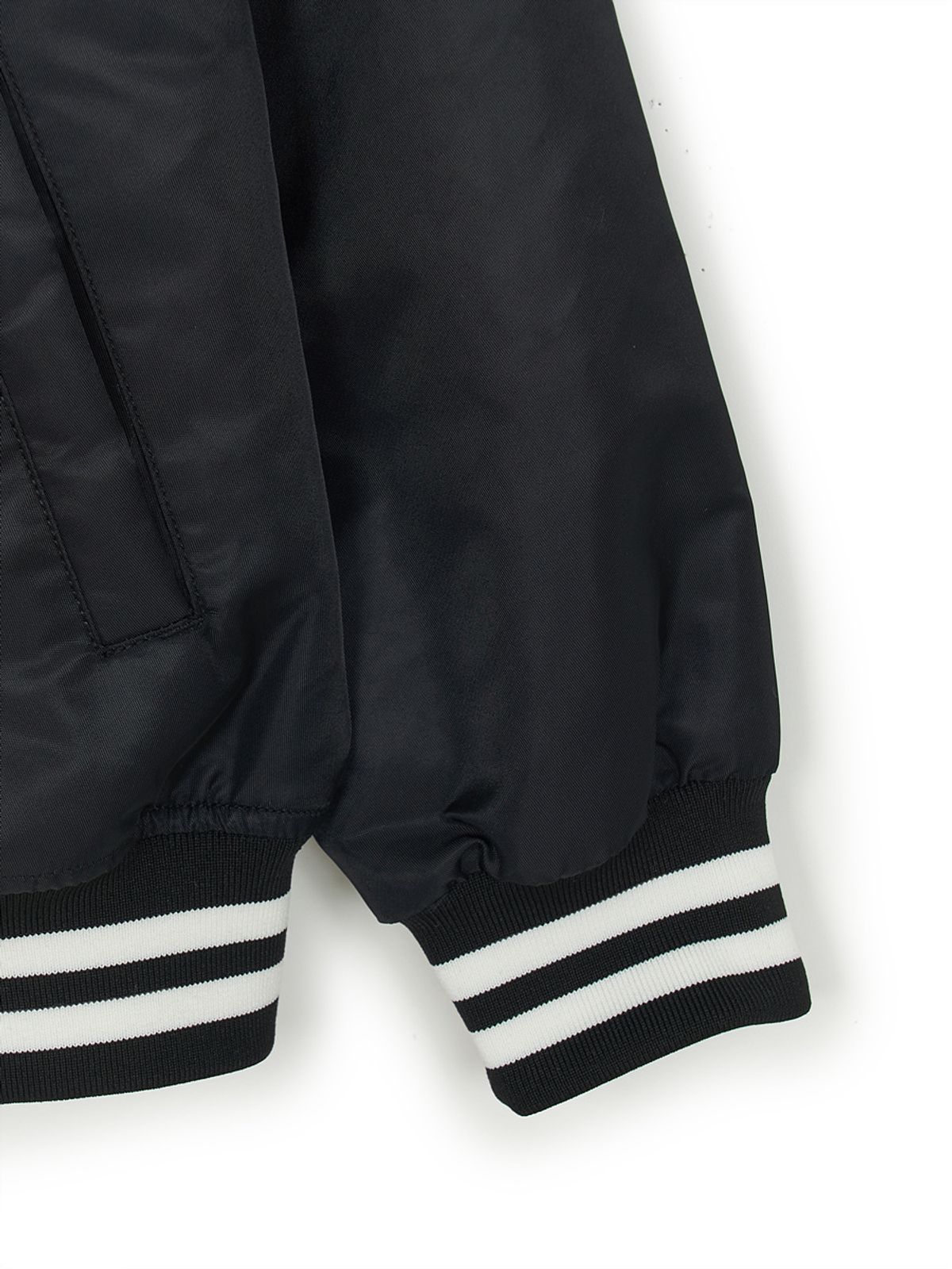 엠엘비 키즈(MLB KIDS) 스트릿 바시티 패딩점퍼 NY (Black)