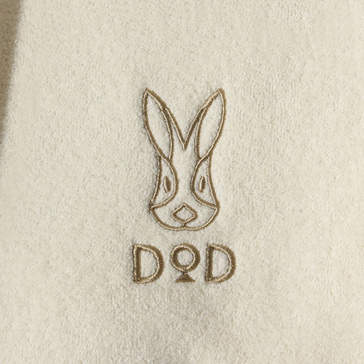 디오디(DOD) 테리업 에센셜 후드 여자(IVORY)