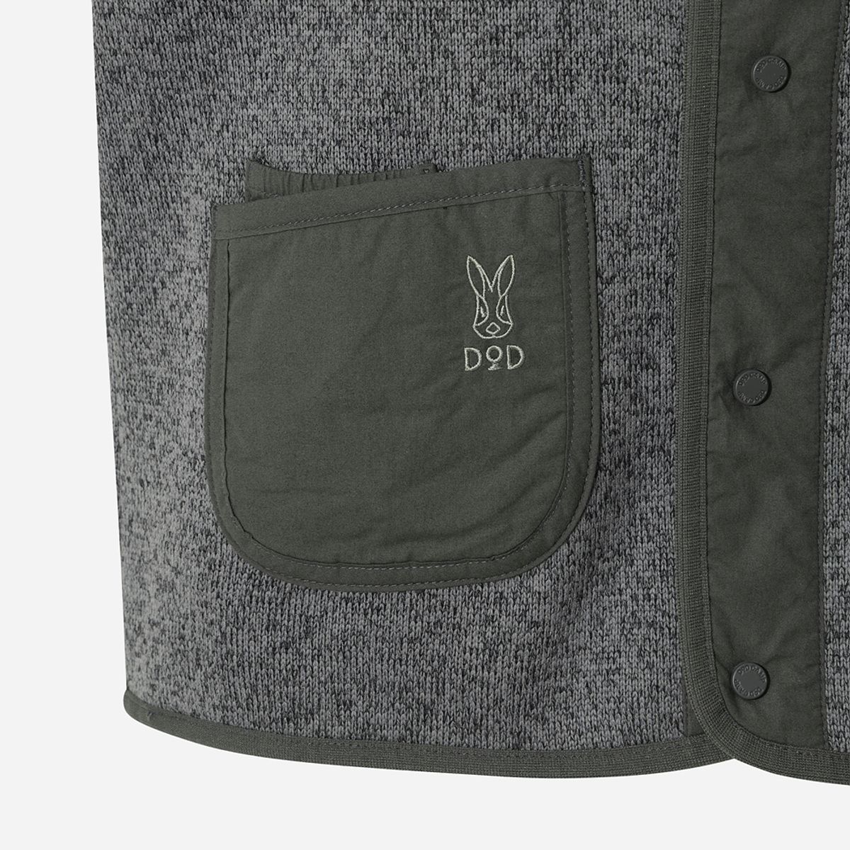 디오디(DOD) 템프니트 베스트 여자(D.CHARCOAL GREY)