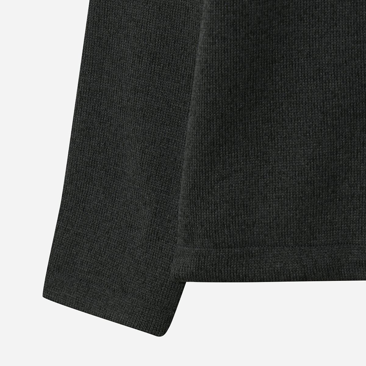 디오디(DOD) 템프니트 베이직 집업 아노락(BLACK)