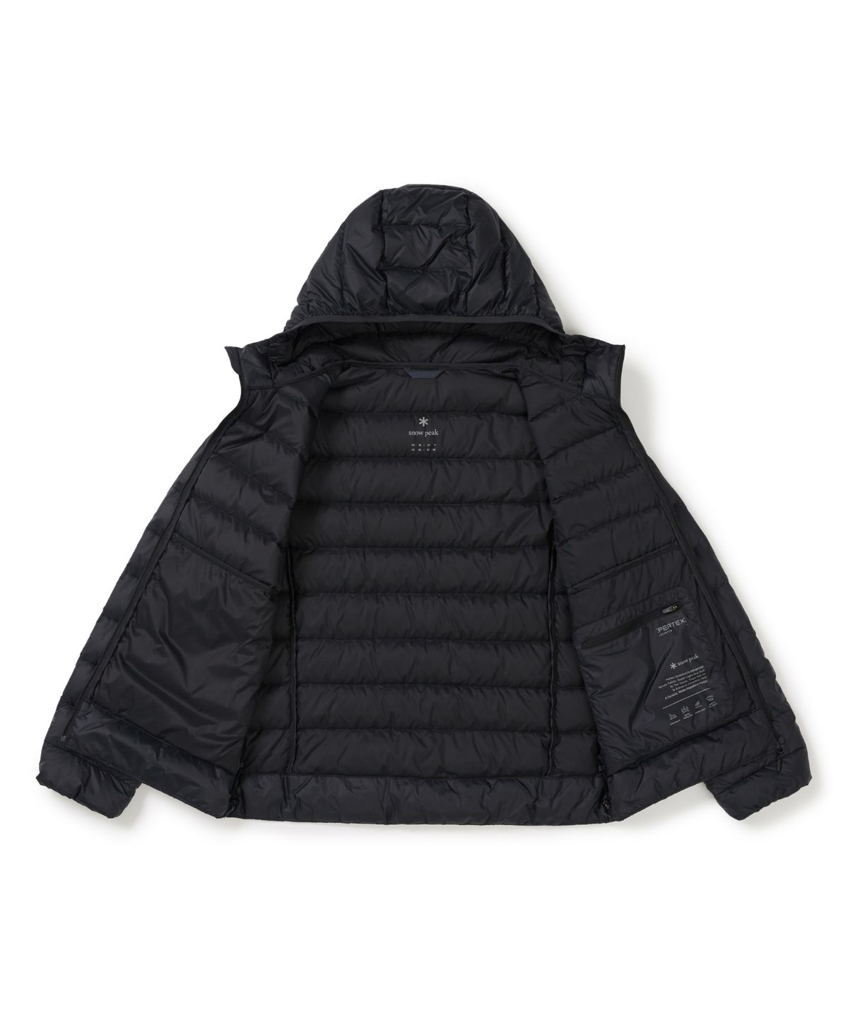 스노우피크 어패럴(SNOWPEAK APPAREL) 에어노바 퍼텍스 여성 경량 다운 자켓 (S25WWPDJ13) Black