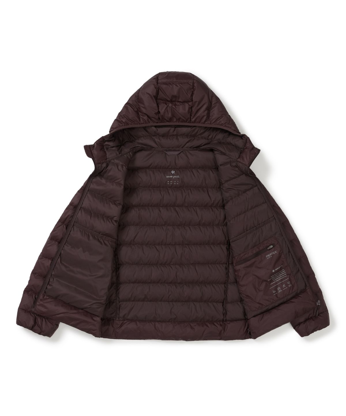 스노우피크 어패럴(SNOWPEAK APPAREL) 에어노바 퍼텍스 여성 경량 다운 자켓 (S25WWPDJ13) Dark Burgundy