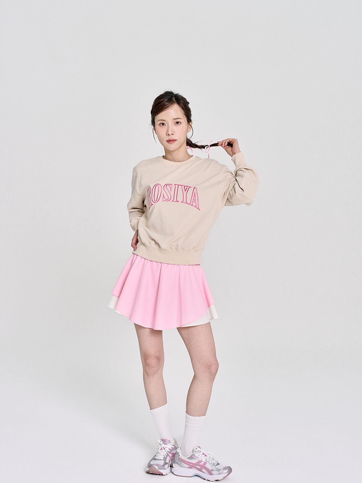 로시야(ROSIYA) rosiya 인터시즌 맨투맨(연베이지)