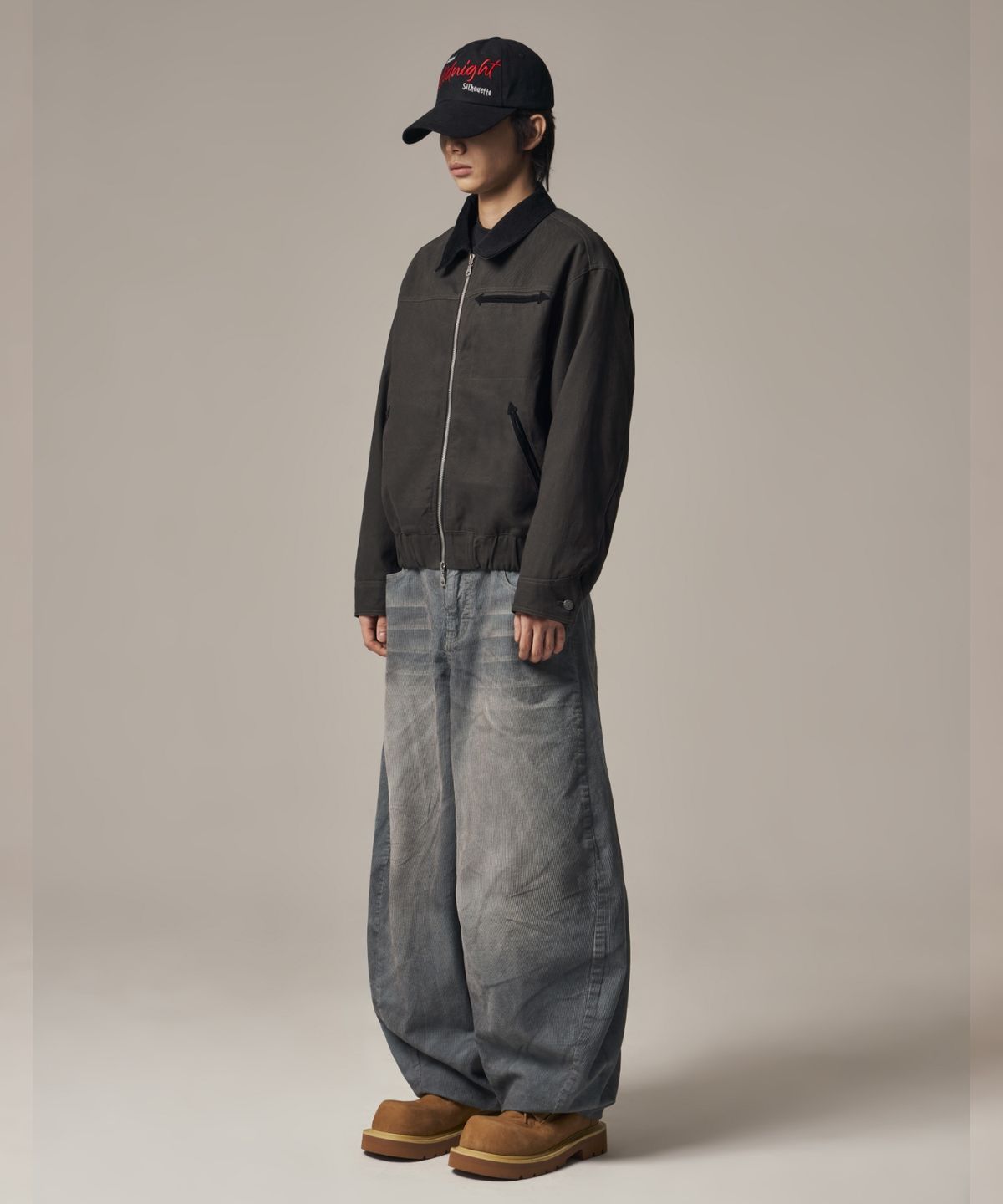 아이돈워너셀(IDWS) Hatch Work Jumper Charcoal