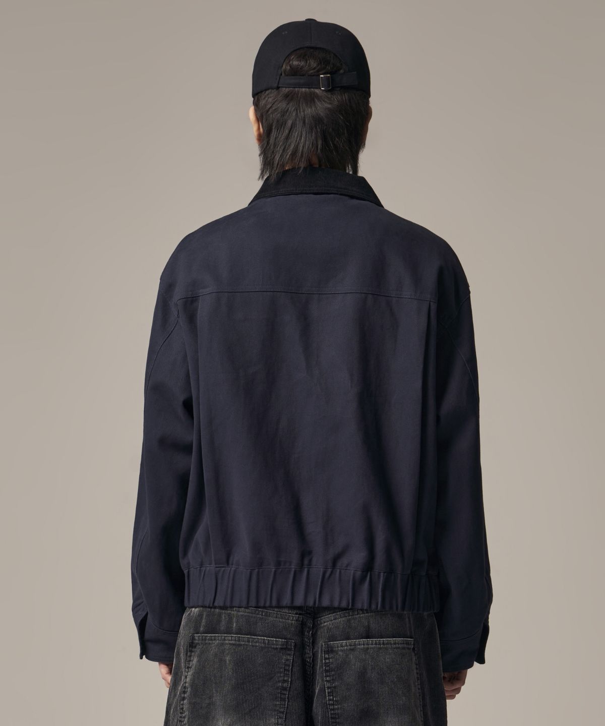 아이돈워너셀(IDWS) Hatch Work Jumper Navy