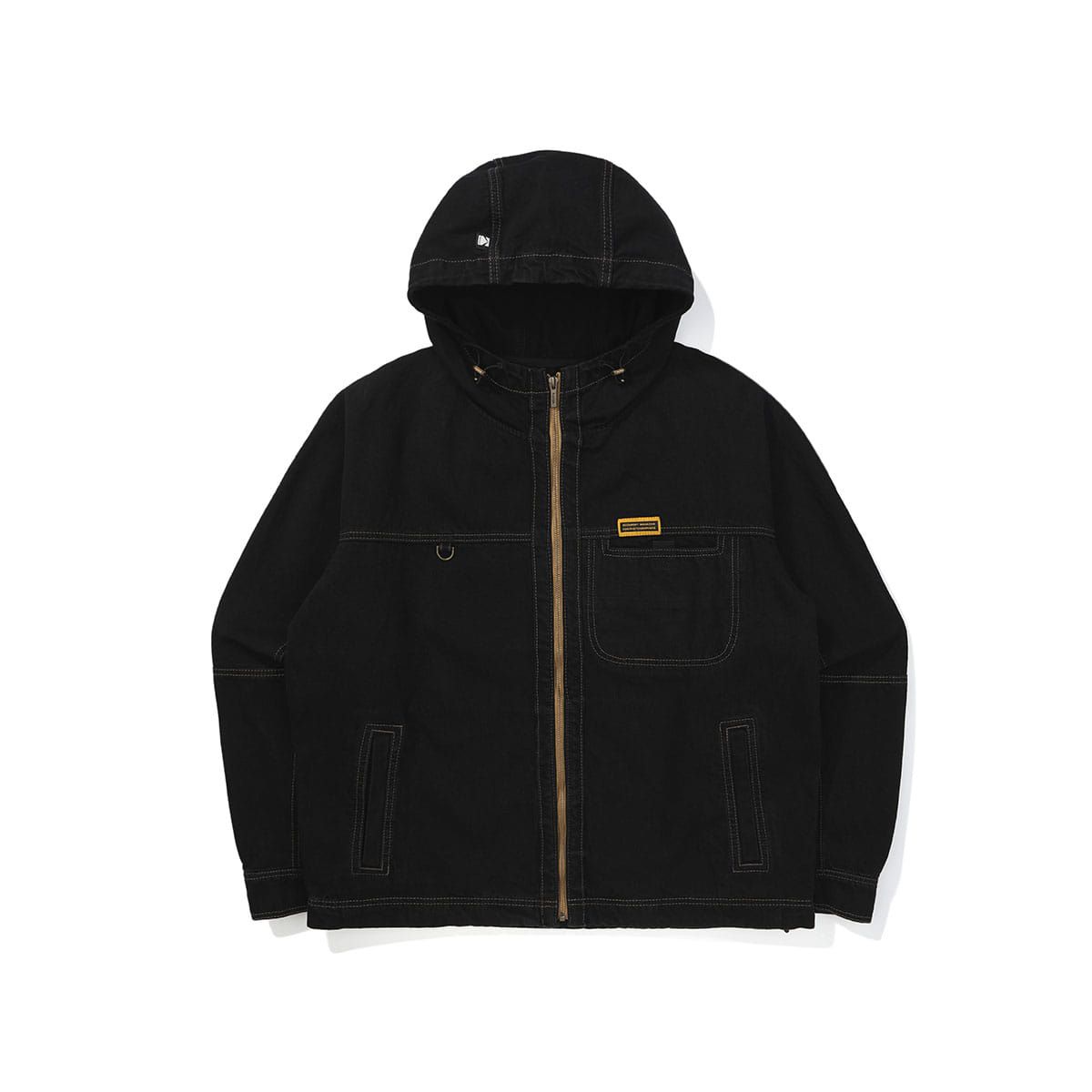 코닥(KODAK) 코다커리 데님 후드 자켓 BLACK