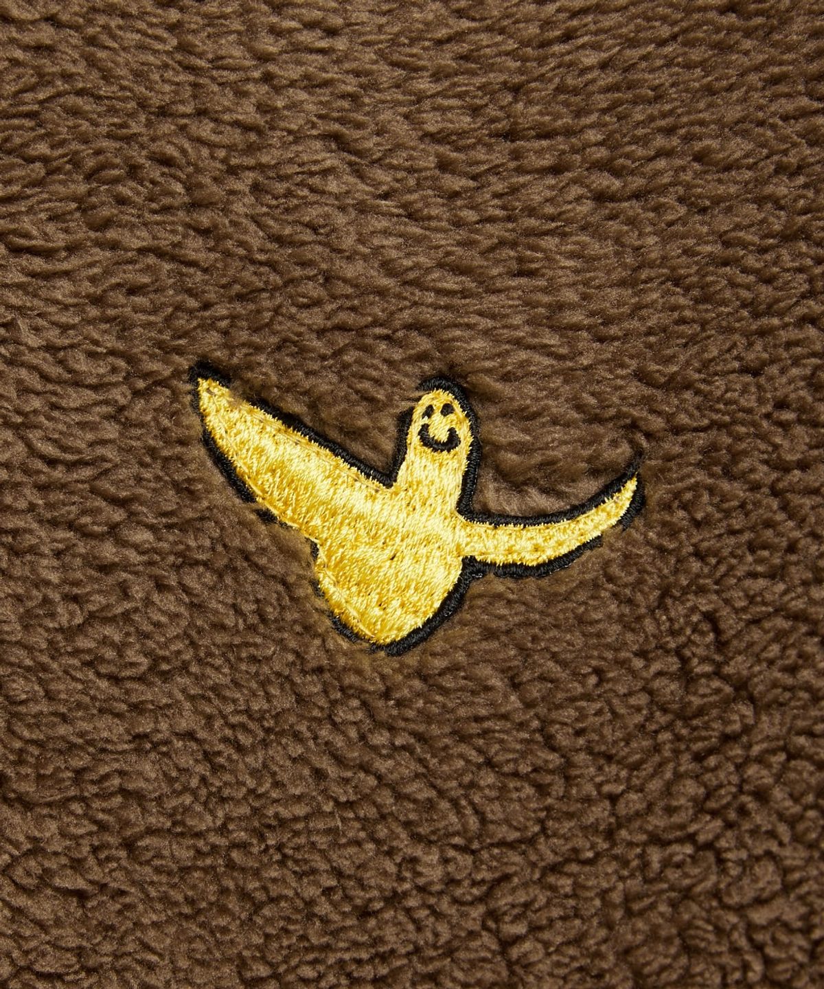 마크곤잘레스(MARK GONZALES) 스너글 플리스 후드집업 - BROWN