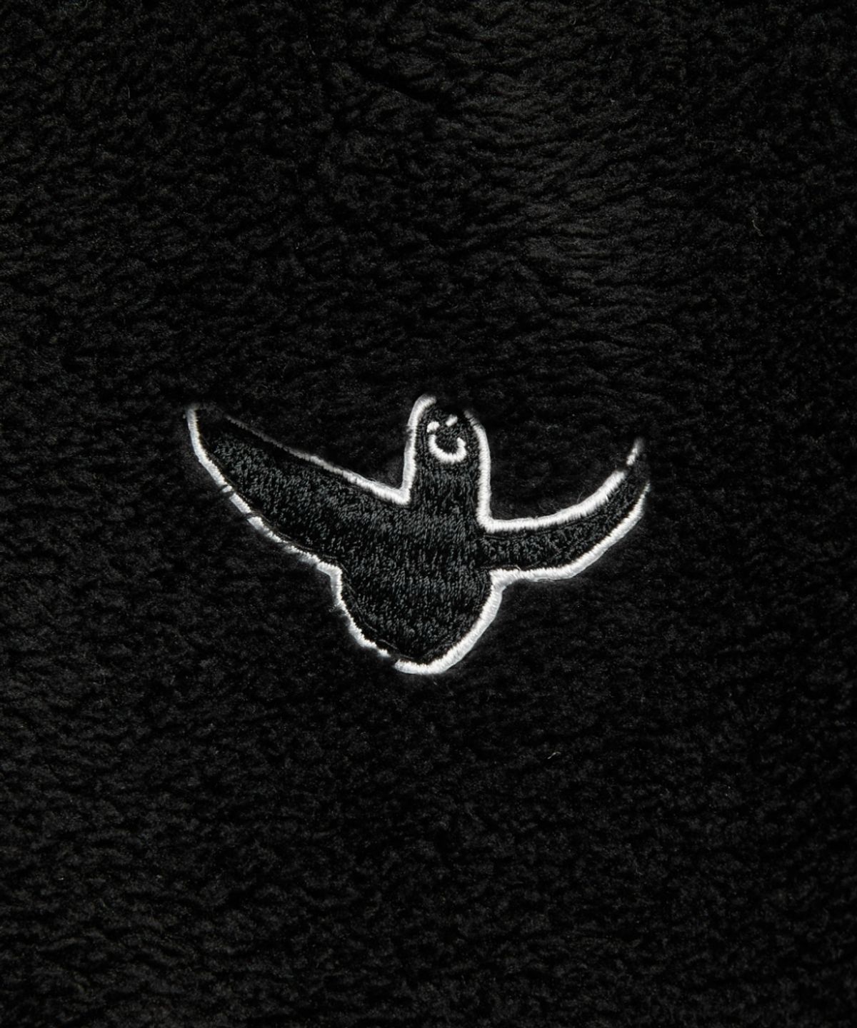 마크곤잘레스(MARK GONZALES) 스너글 플리스 후드집업 - BLACK