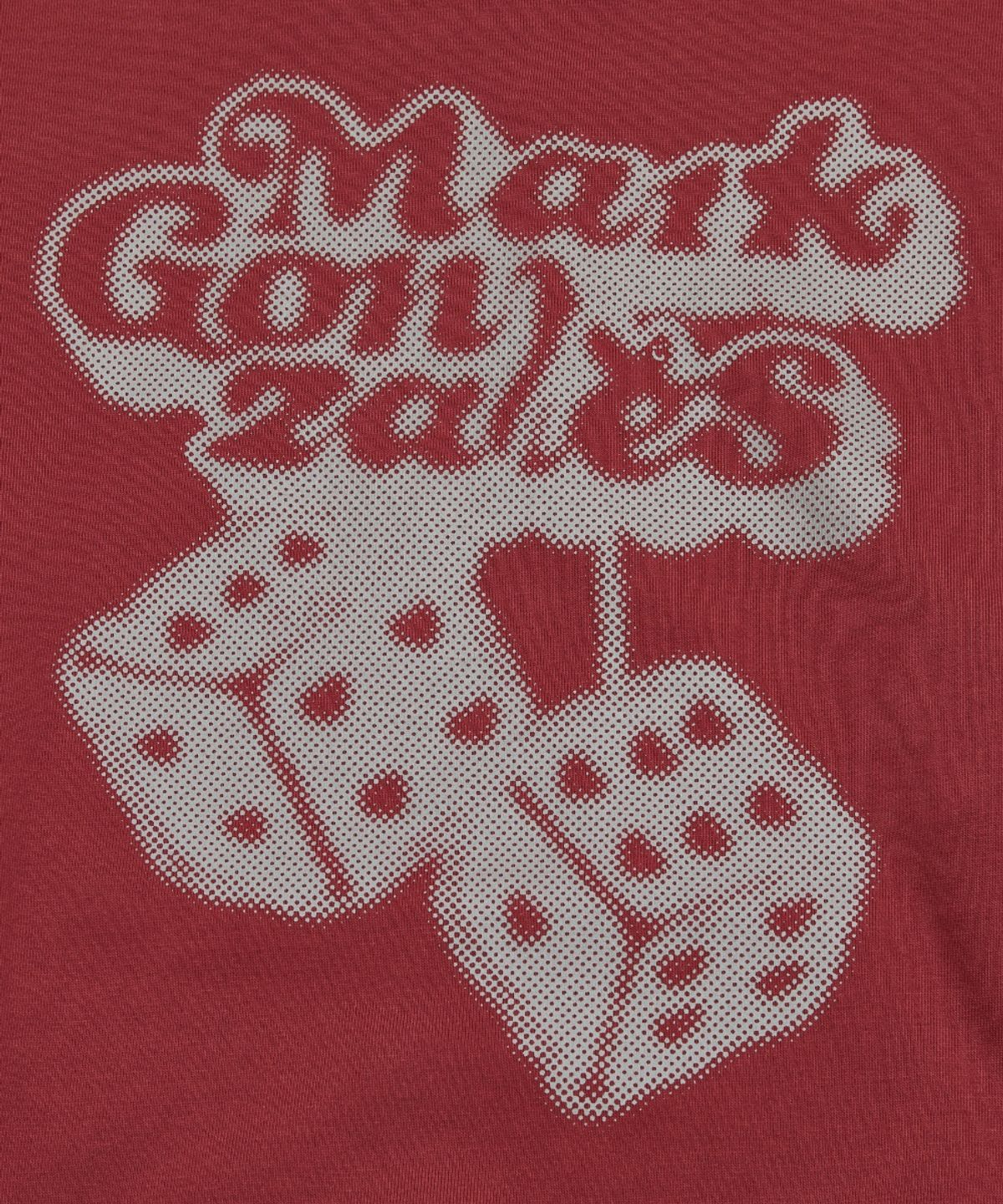 마크곤잘레스(MARK GONZALES) 하트컬렉션 주사위 그래픽 스웨트 후디 - RED
