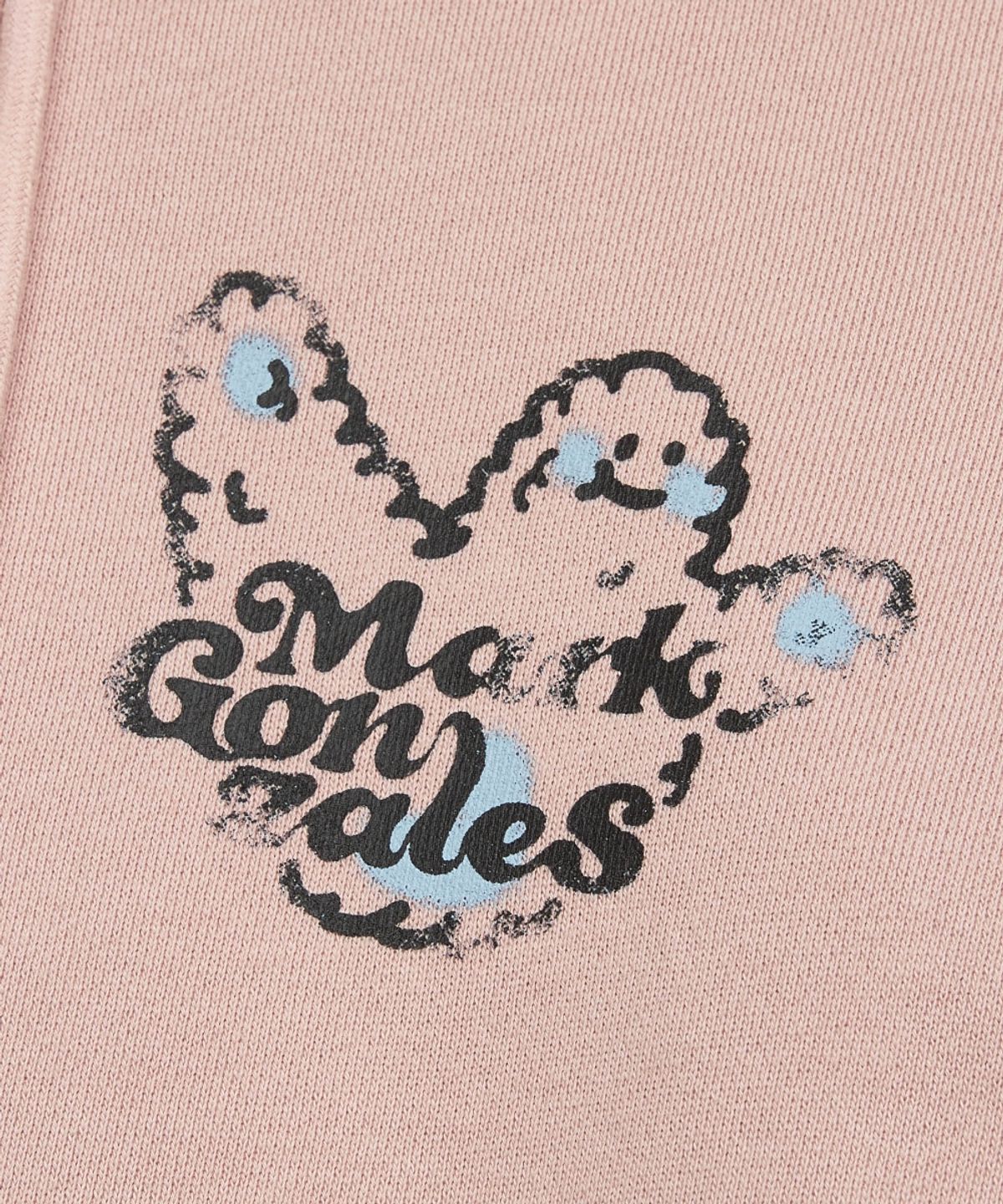 마크곤잘레스(MARK GONZALES) 우먼즈 엔젤 그래픽 스웨트 후디 - PINK