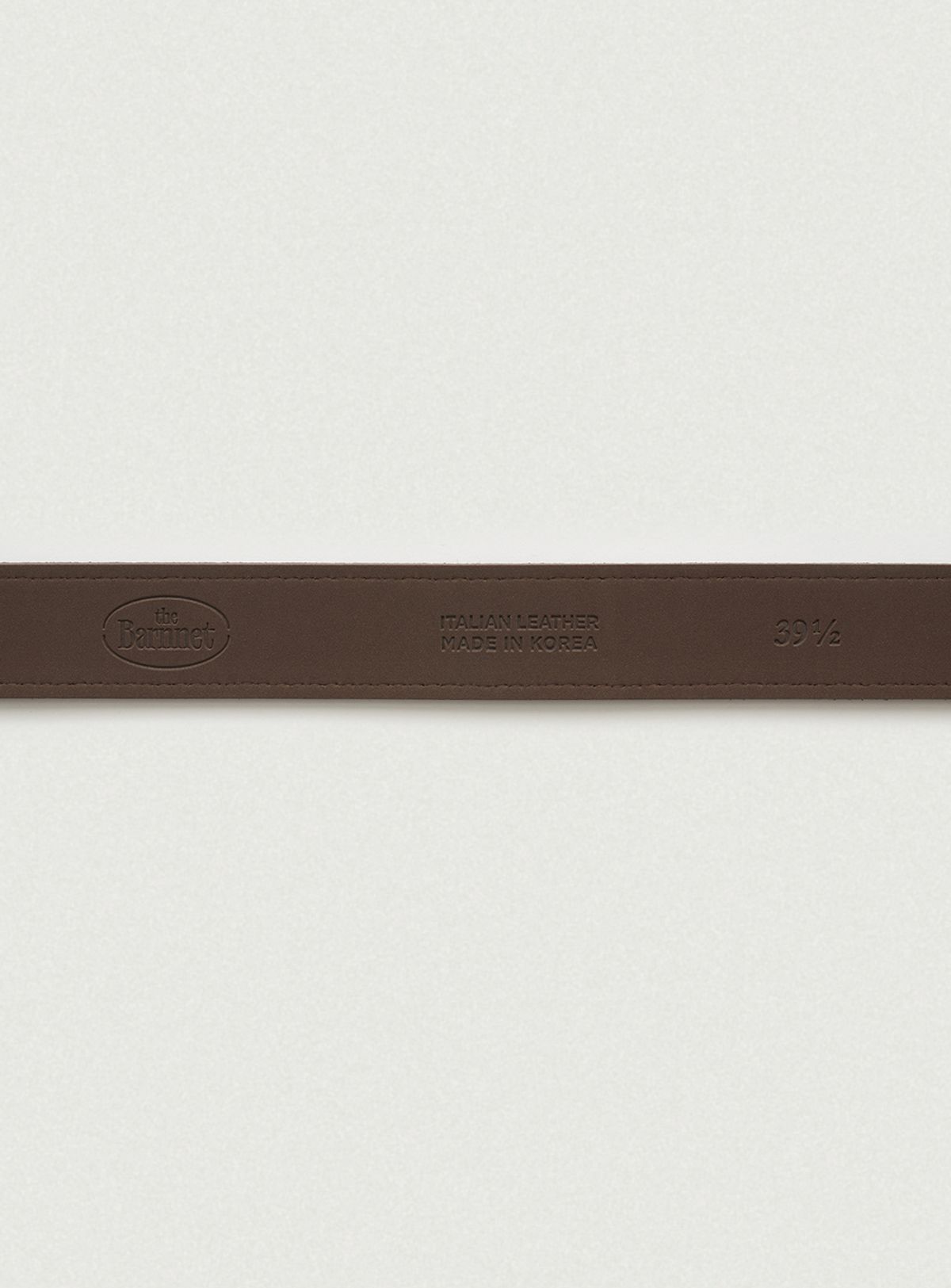 더바넷(THEBARNNET) Square Suede Belt