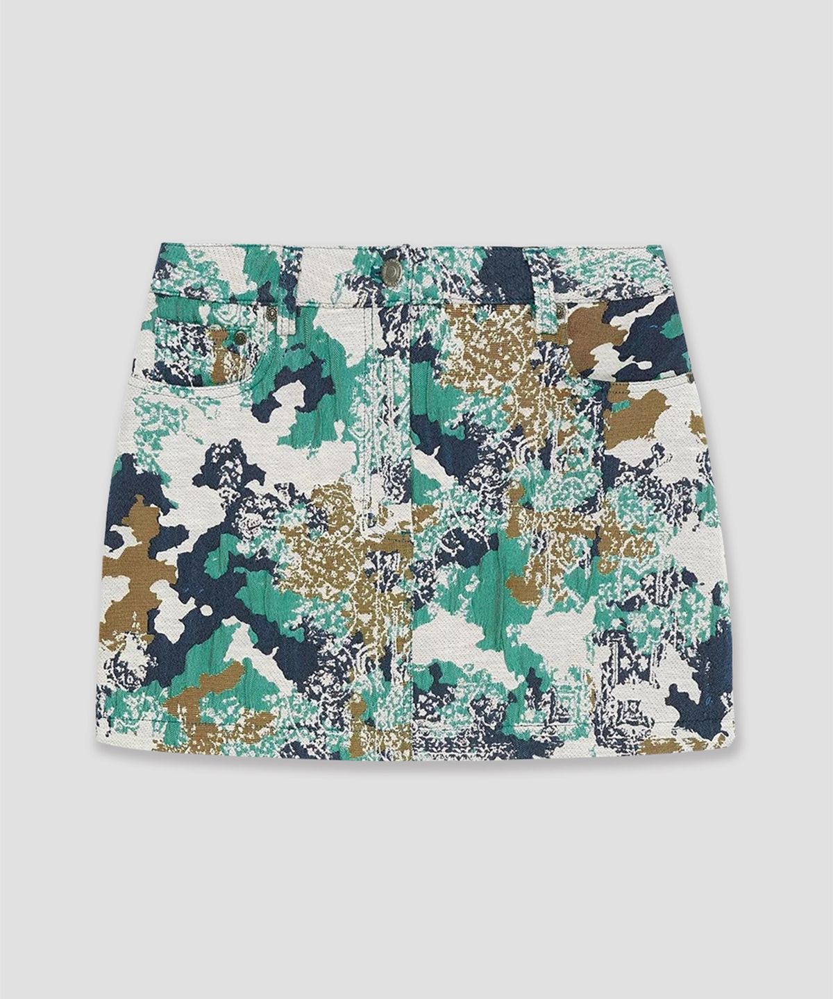 레 벤자민(LES BENJAMINS) (W) 스커트 002 카모 카페트 SKIRT 002 CAMO CARPET