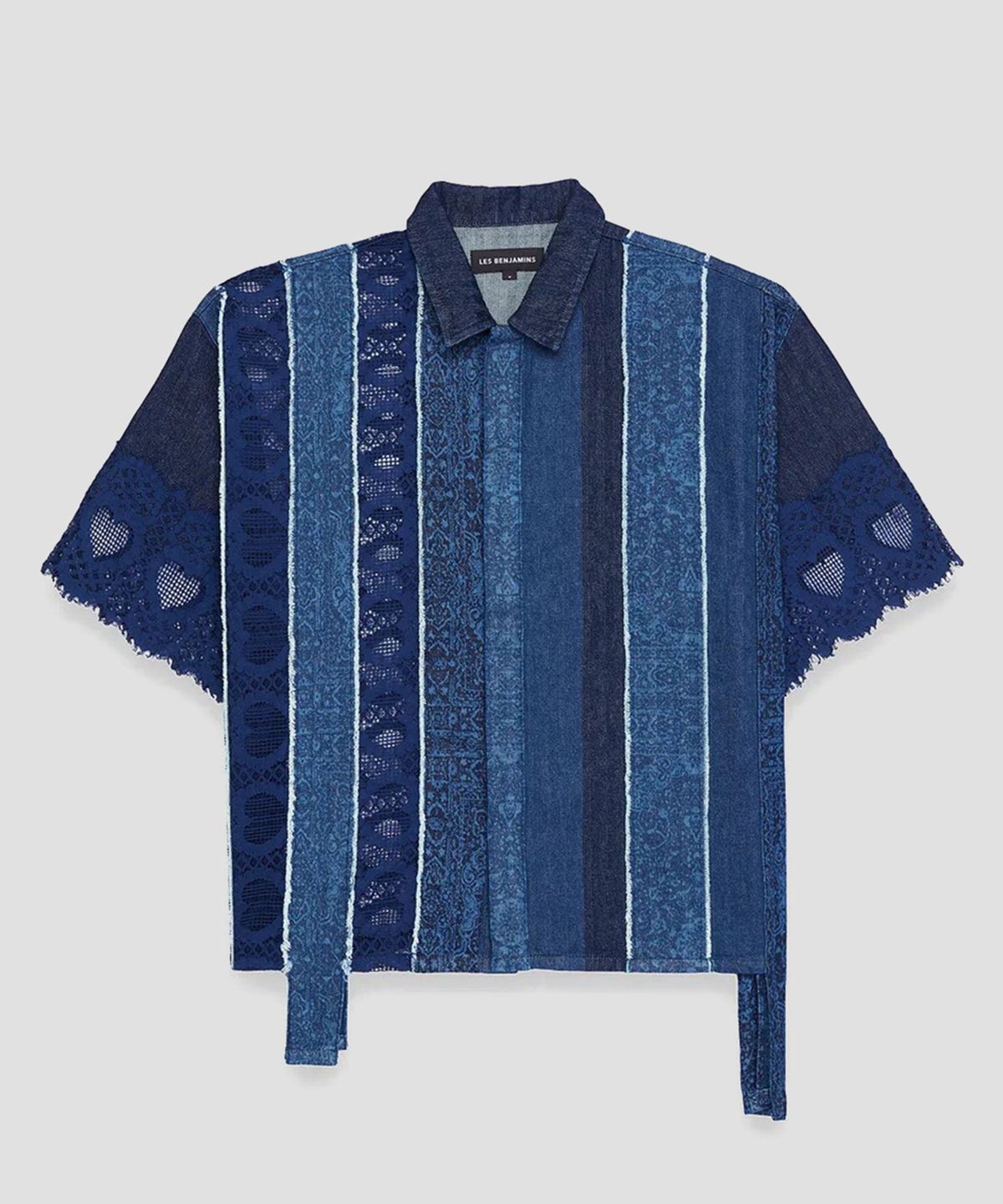 레 벤자민(LES BENJAMINS) (M) 데님 셔츠 105 인디고 DENIM SHIRT 105 INDIGO