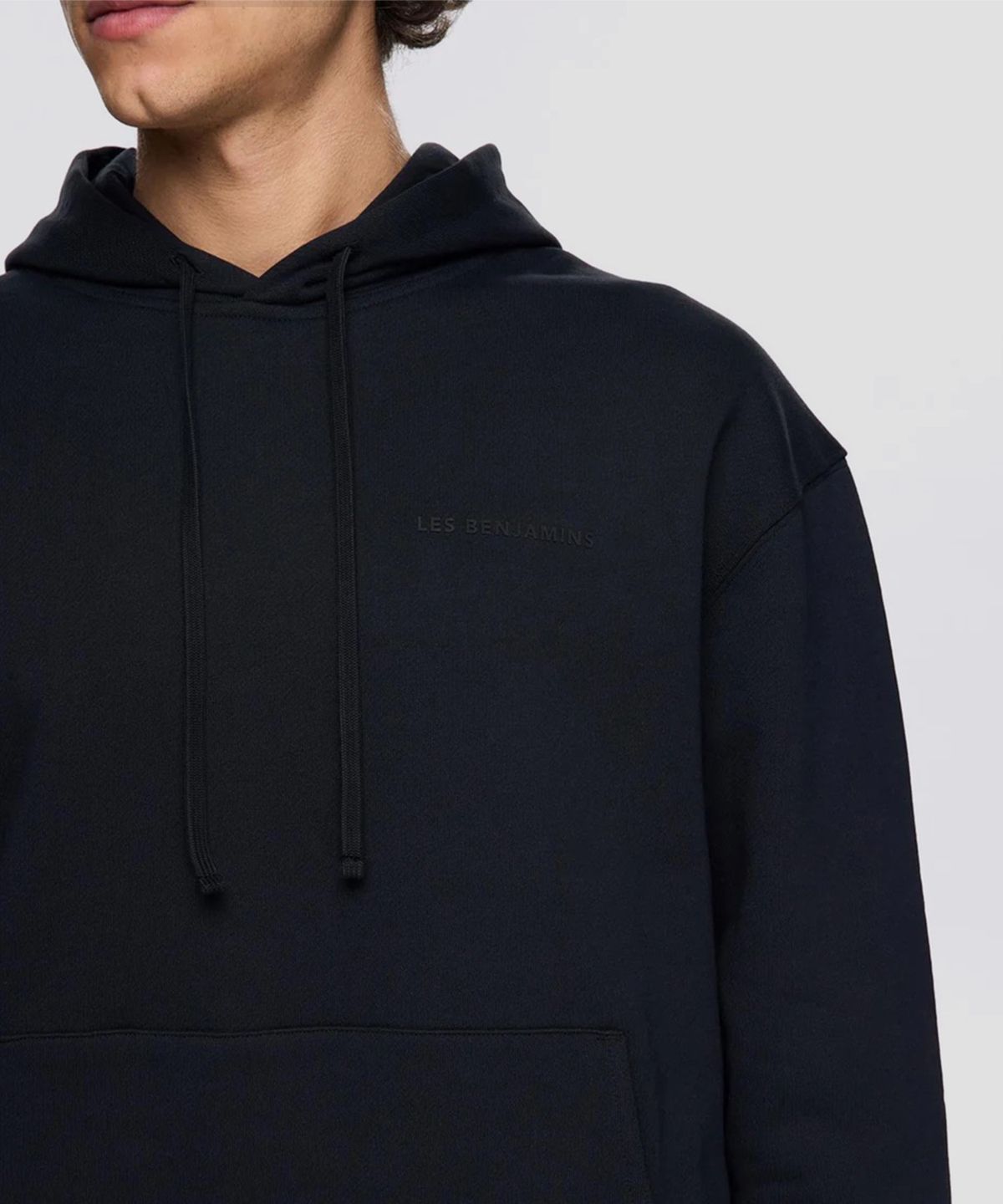 레 벤자민(LES BENJAMINS) (M) 후드티 401 블랙 HOODIES 401 BLACK