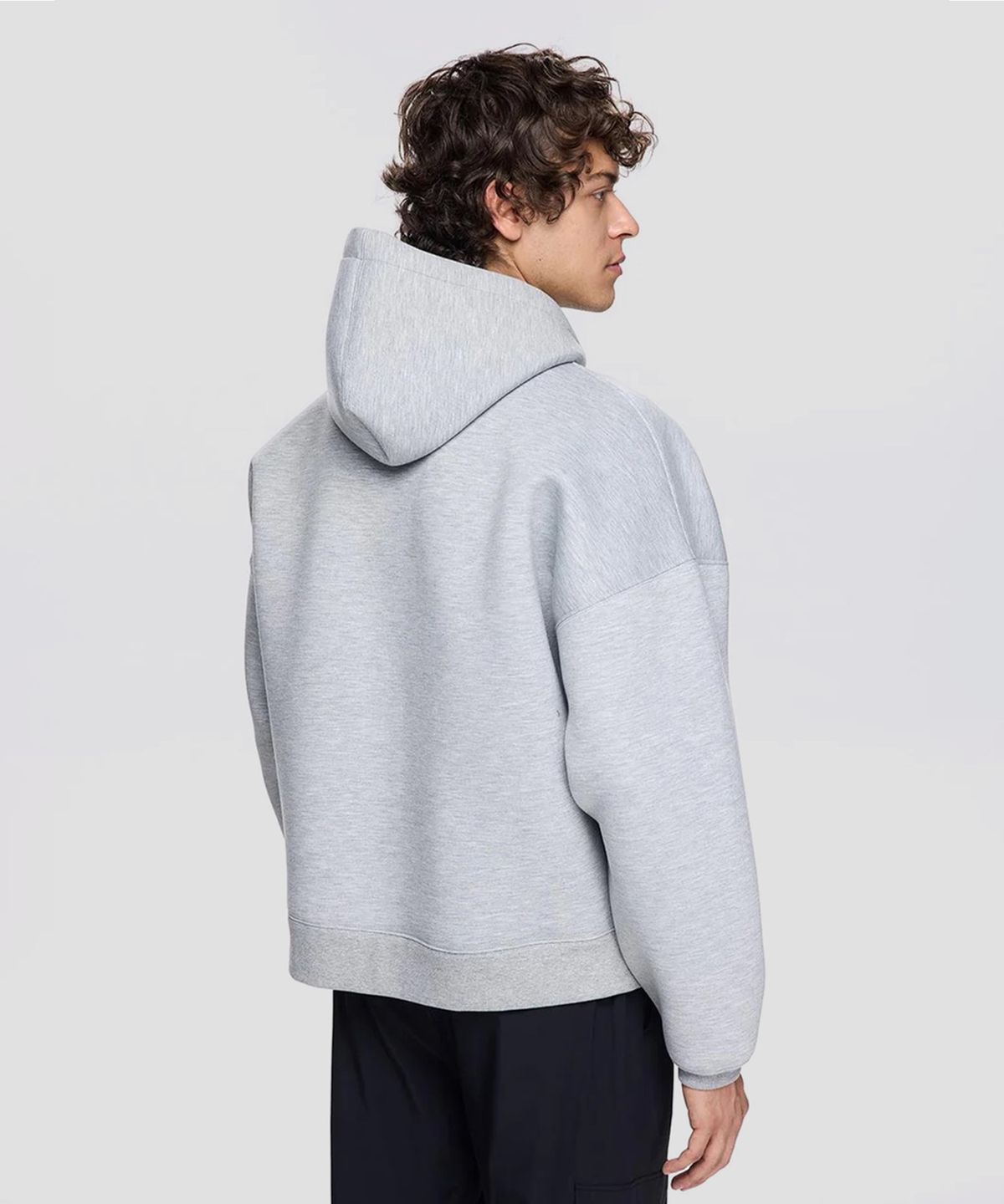 레 벤자민(LES BENJAMINS) (M) 지퍼 후드티 401 그레이 멜란지 ZIP HOODIES 401 GREY MENLANGE