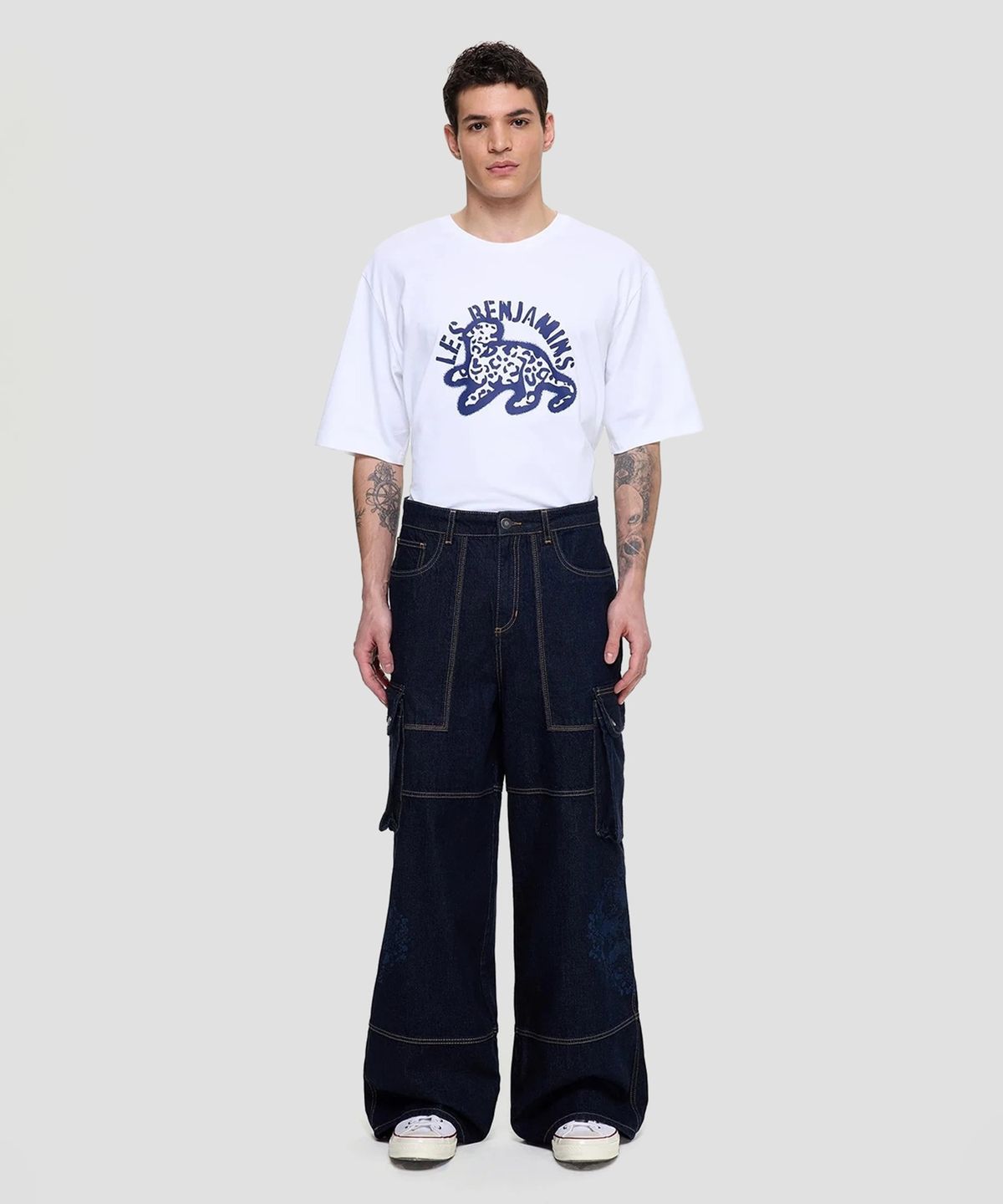 레 벤자민(LES BENJAMINS) (M) 데님팬츠 002 인디고 DENIM PANT 002 INDIGO
