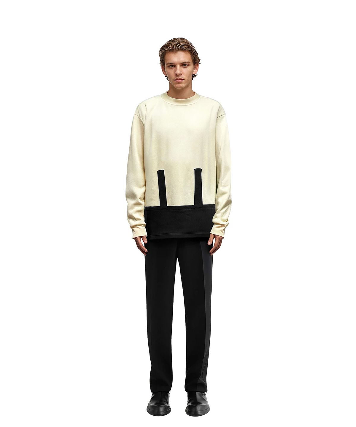 아플라프(AFLAF) SWEATSHIRT 002 YELLOW