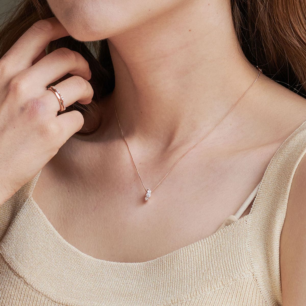 러비앤비(LOVEENB) [14K gold] 풀 래디언트 참 펜던트