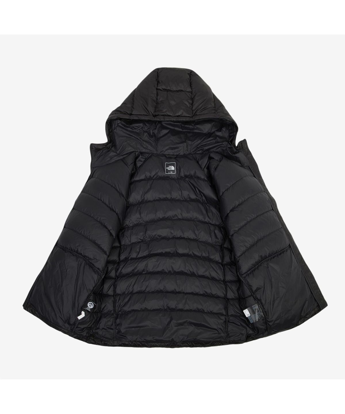 노스페이스(THE NORTH FACE) NJ1DS10A 남성 마티에 다운 후디 BLACK