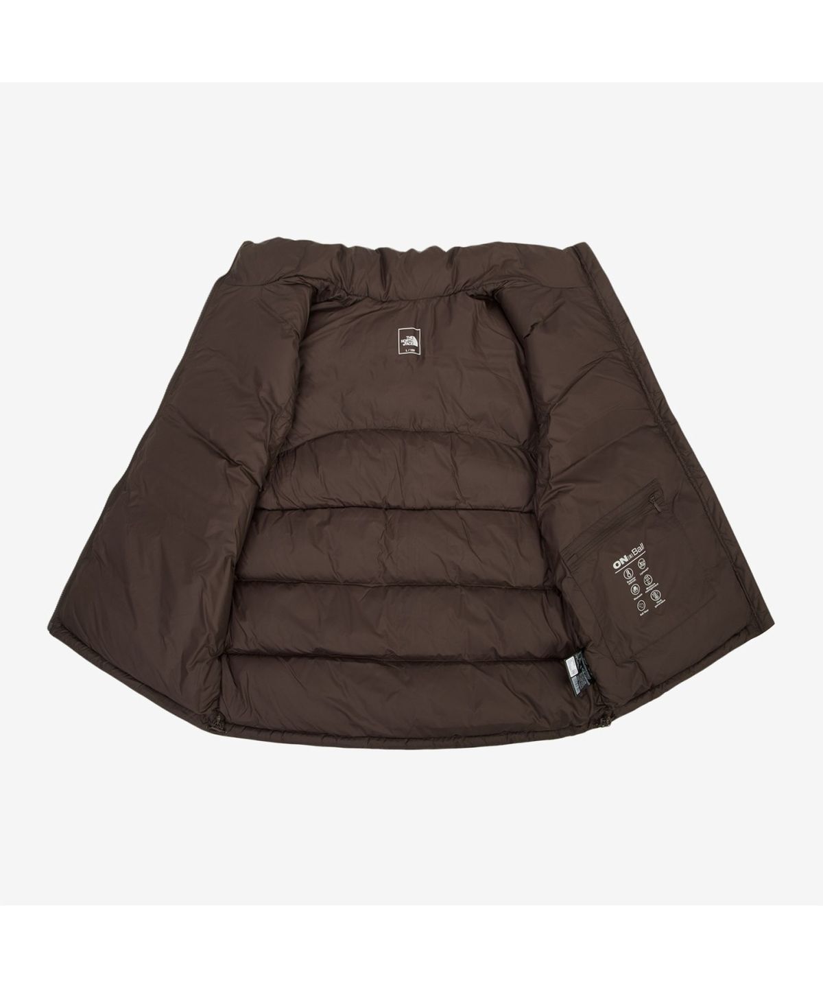 노스페이스(THE NORTH FACE) NV3NR53B 남성 퍼피 온 EX 베스트 COCOA_BROWN