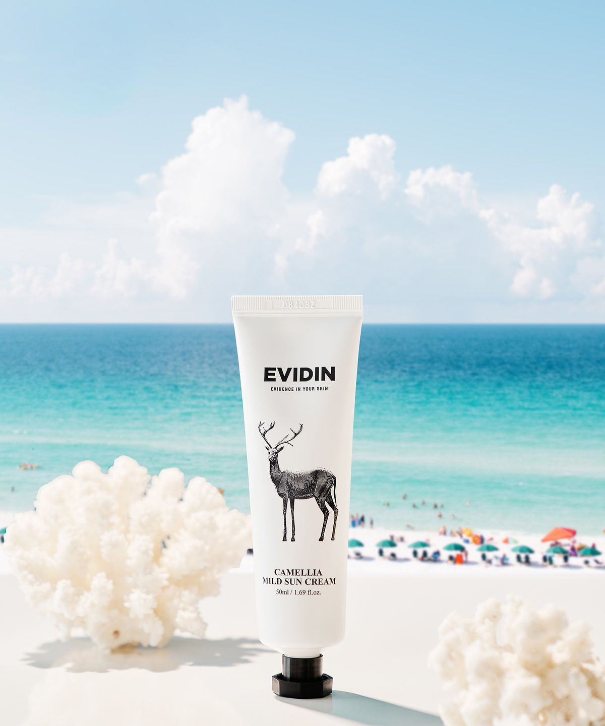 에비딘(EVIDENCE IN YOUR SKIN) 까멜리아 선케어 세트(폼클렌저 150ml+선크림 50mlx2개)
