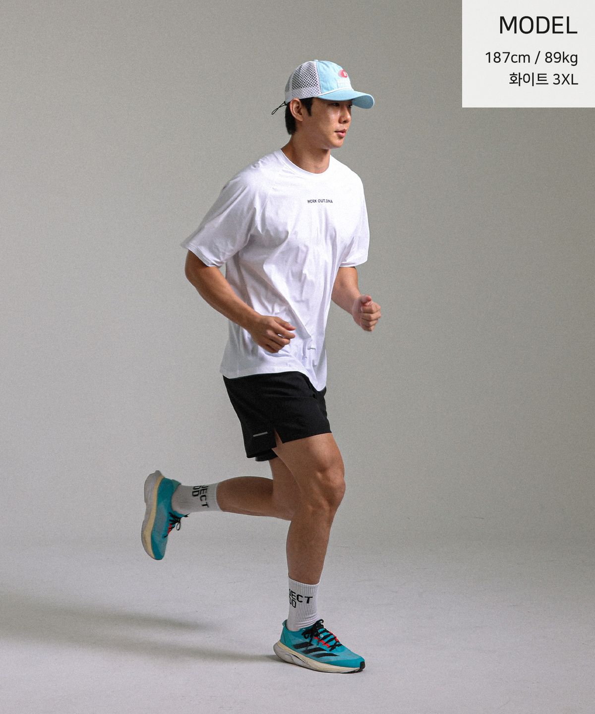 워크아웃디엔에이(WORKOUT DNA) 바마코니 기능성 반팔티 T026