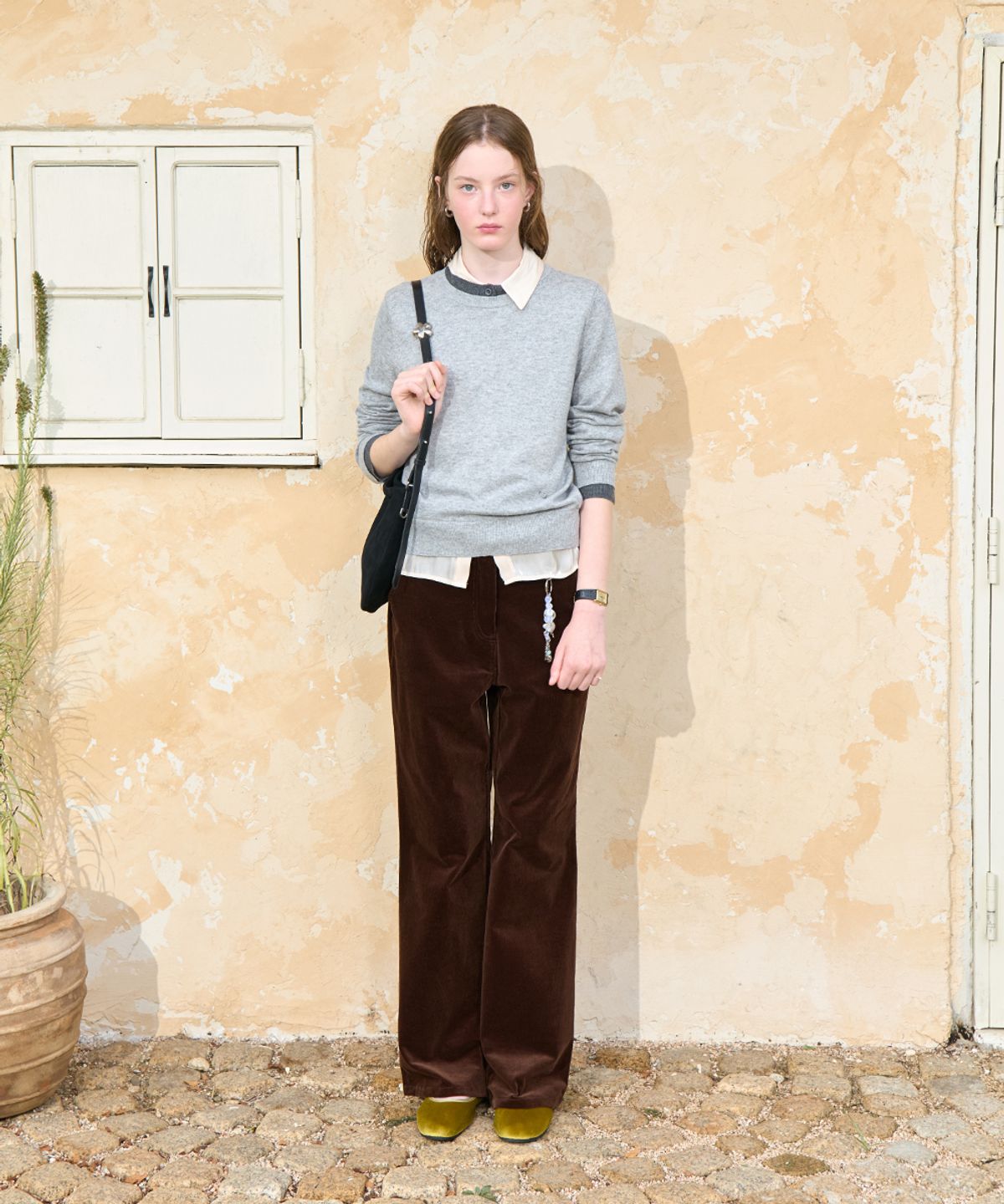 클로르(CLOR) CORDUROY FLARE PANTS - 3 colors