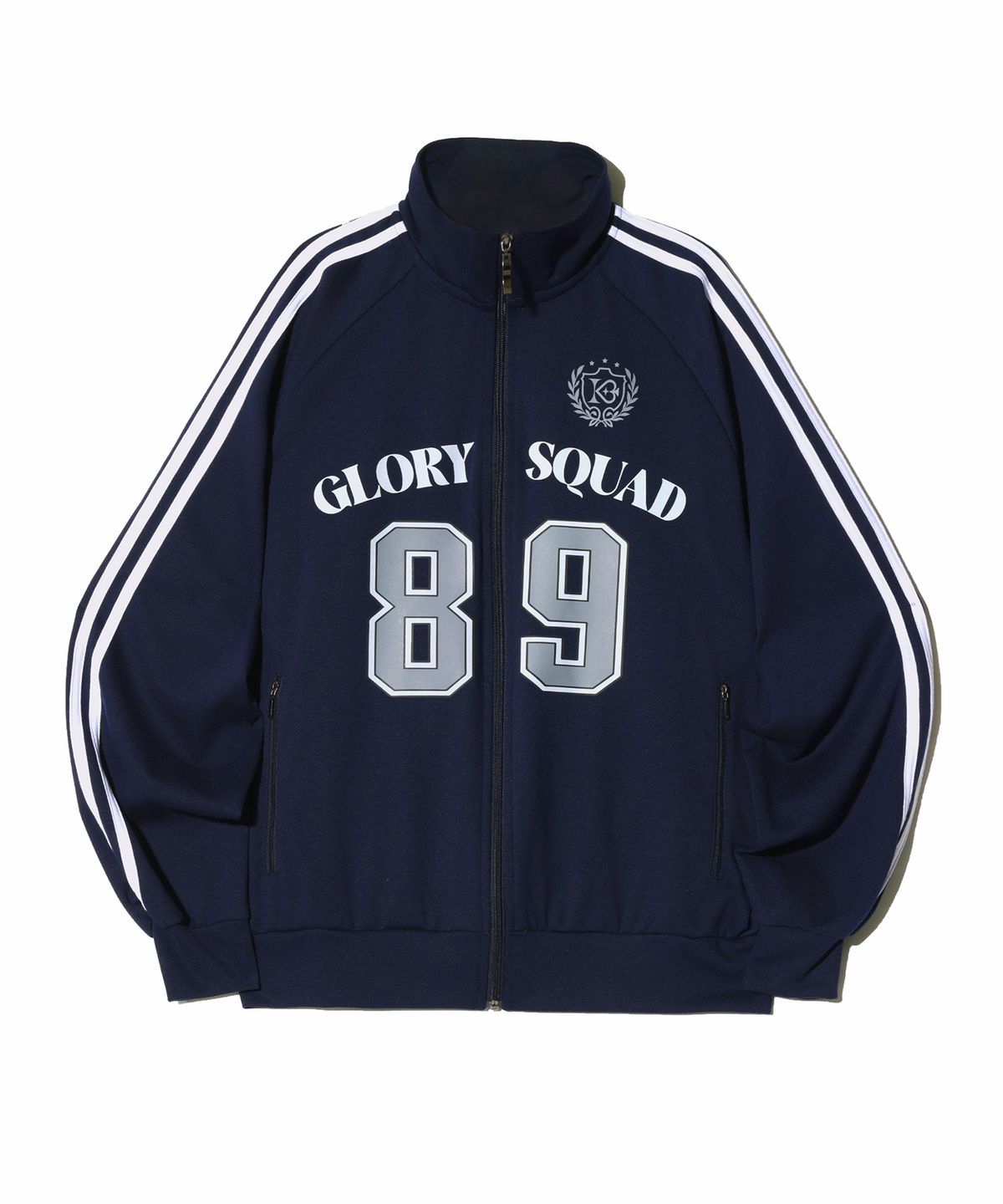 키쇼르(KISHOR) Glory squad jerjey jacket_NAVY