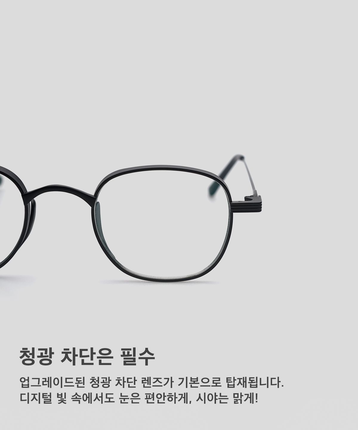 비브이에이치(BVH EYEWEAR) Air.30 col.black