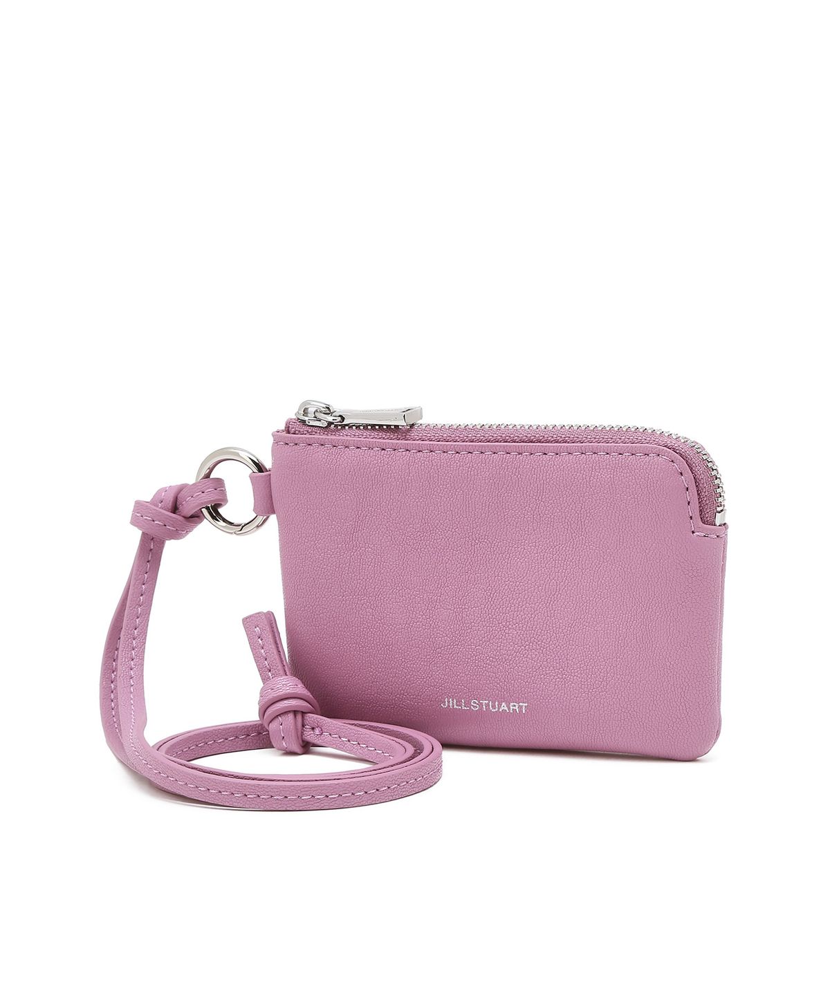 질스튜어트액세서리(JILLSTUART ACC) [카드홀더] 가죽 지퍼 파우치 홀더 4color