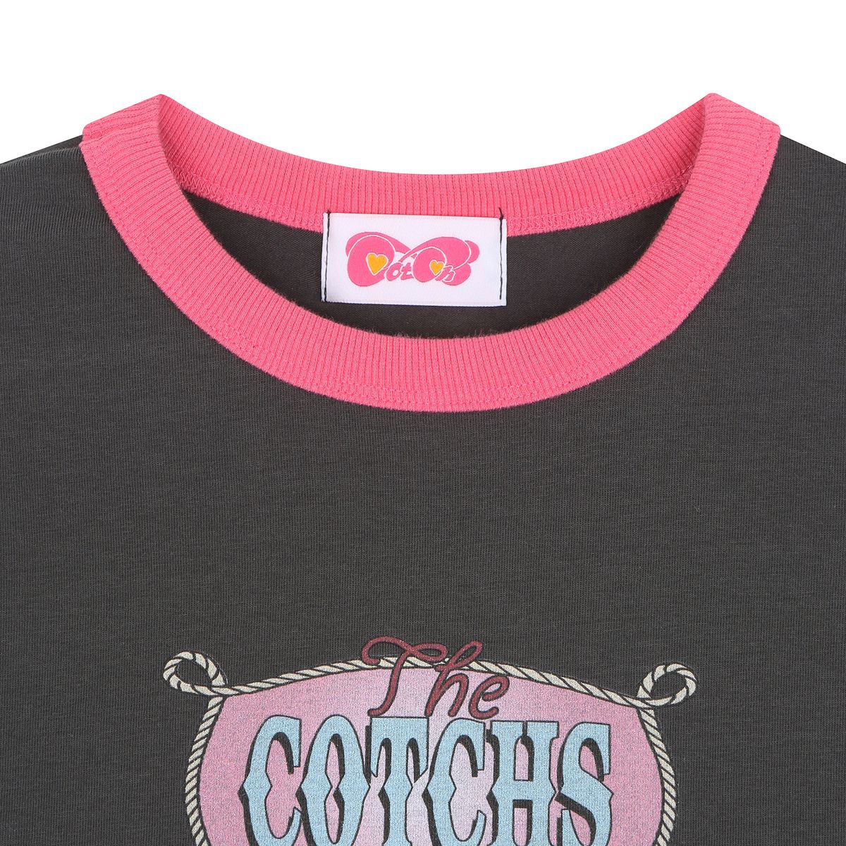 카치스(COTCHS) COTCHS ROPE LOGO RINGER TOP (GIRLS)