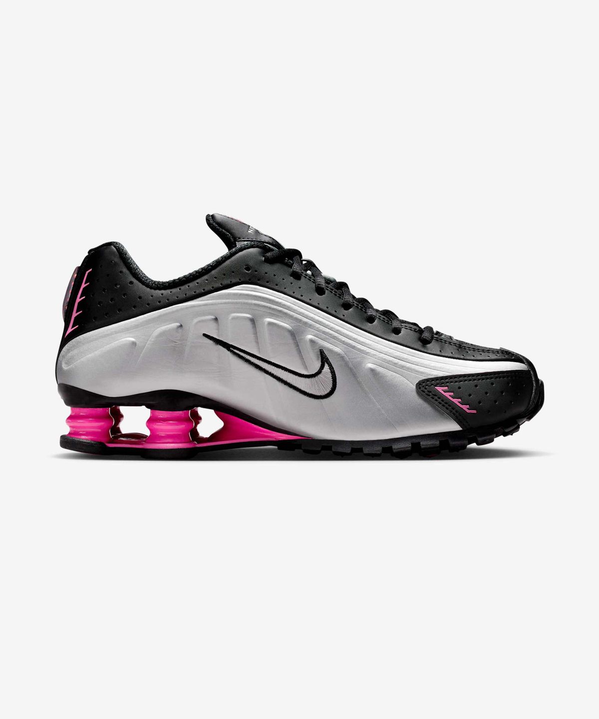 나이키(NIKE) 샥스 R4 W - 블랙:핑크시클:메탈릭 실버 / AR3565-012