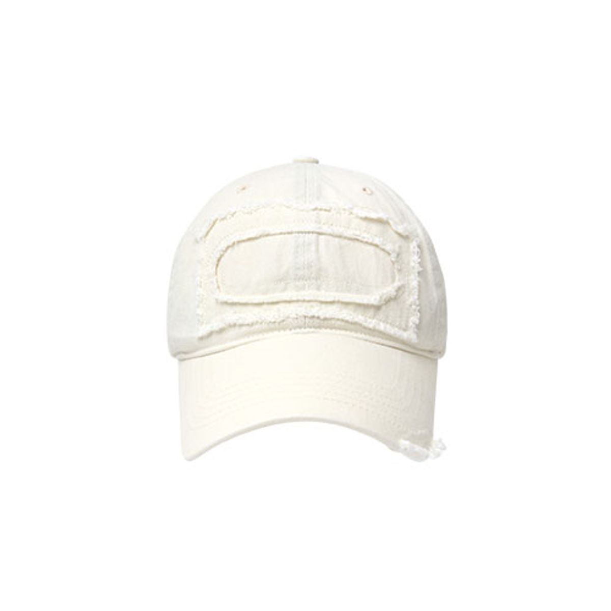 칠사(CHILLSA) Blank Ball Cap_Cream