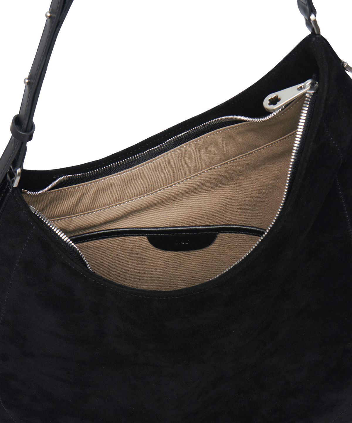 클로르(CLOR) FLOWER SUEDE BAG LARGE - 2 colors