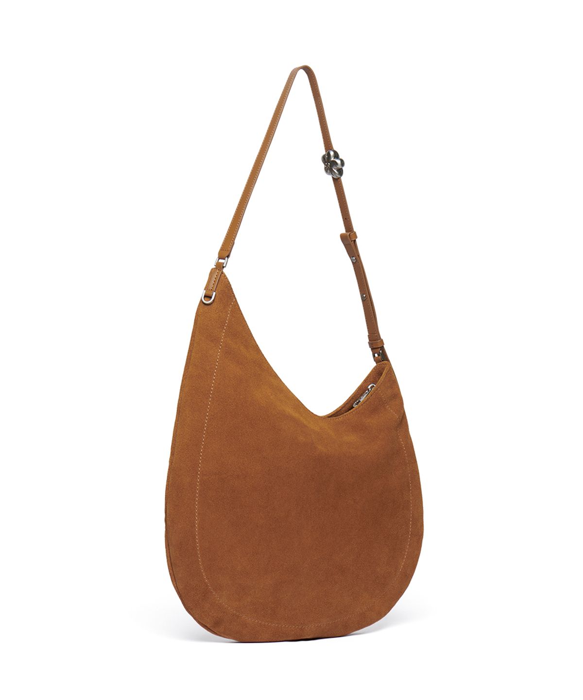 클로르(CLOR) FLOWER SUEDE BAG LARGE - 2 colors